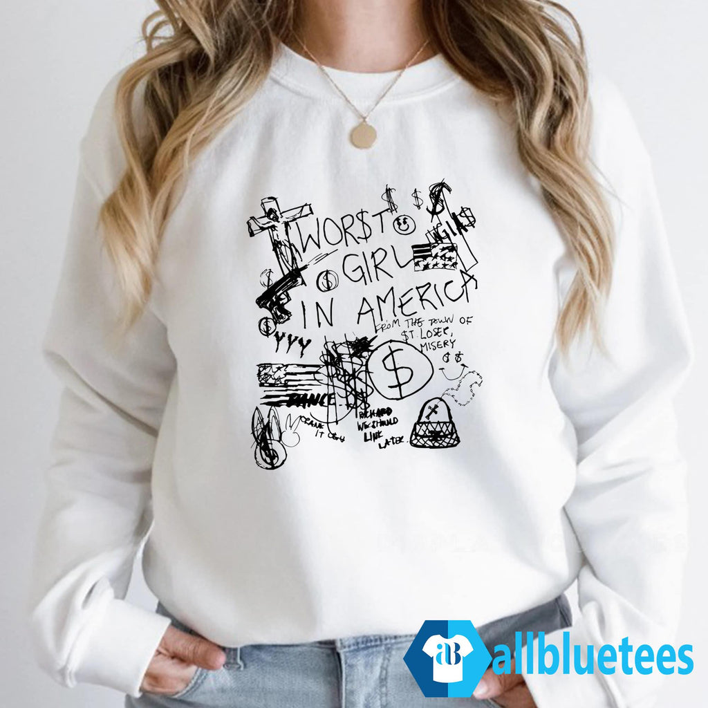 Worst Girl In America Sharpie 2026 Shirt