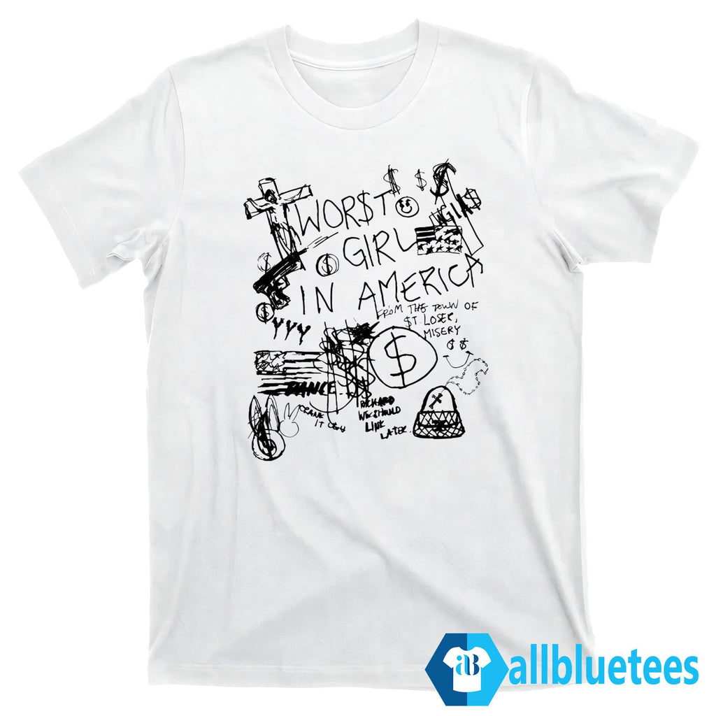 Worst Girl In America Sharpie 2026 Shirt