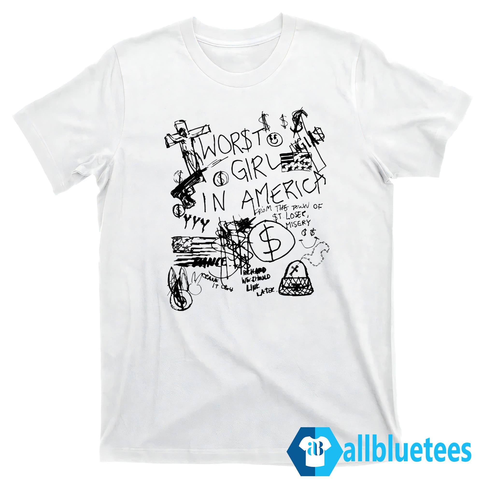 Worst Girl In America Sharpie 2026 Shirt