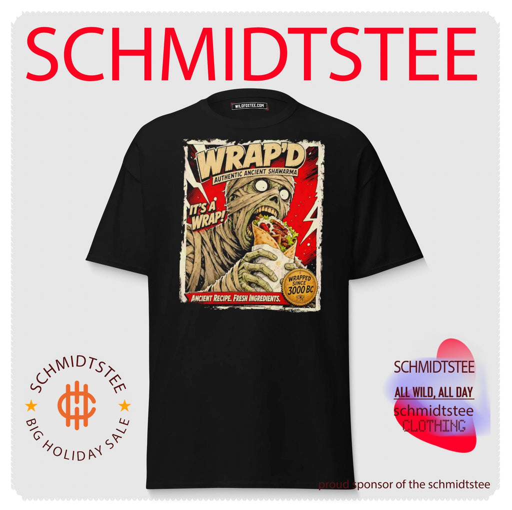 Wrap’d Authentic Ancient Shawarma Mummy Eating shirt