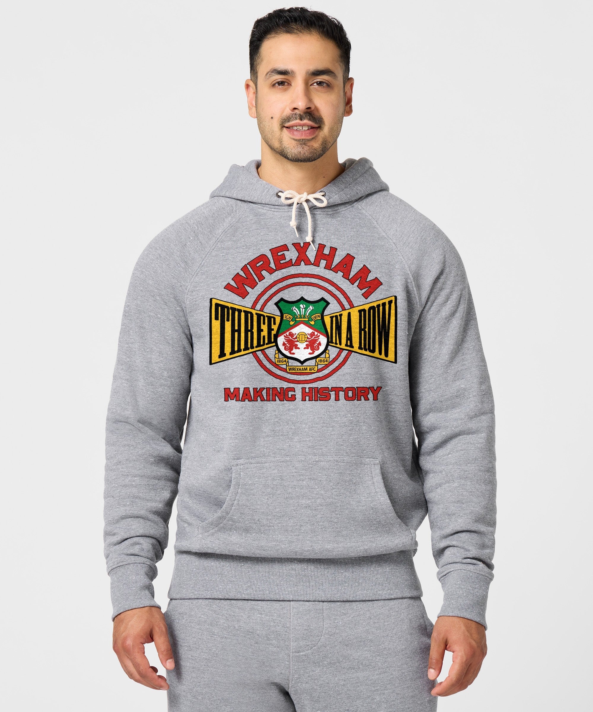 Wrexham AFC Three In A Row Hoodie