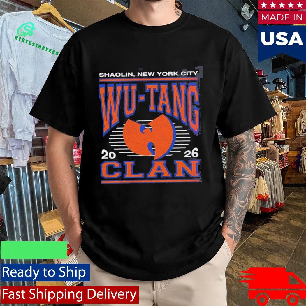 Wu-Tang Clan New York 2026 Shaolin NYC Takeover Shirt