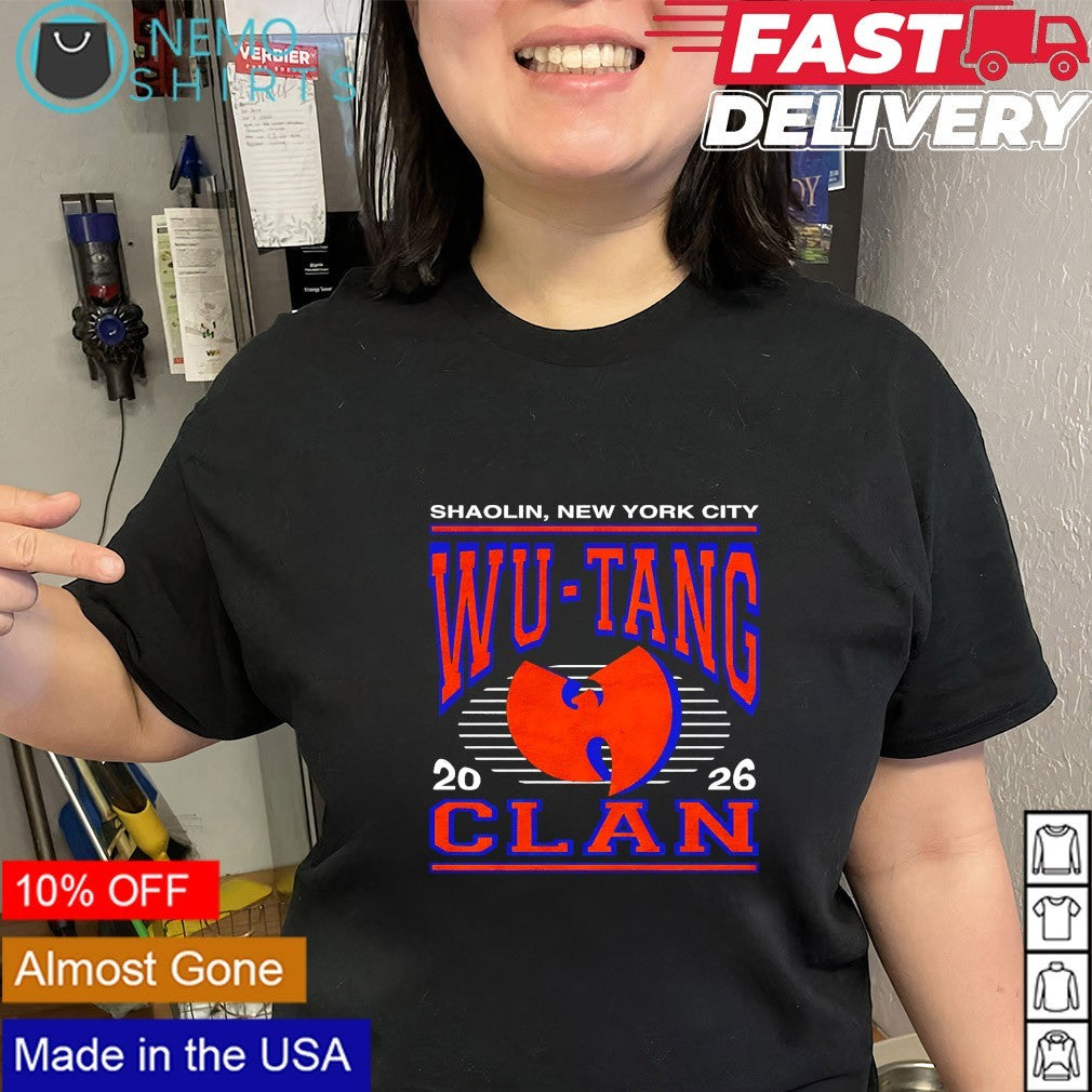 Wu-Tang Clan Shaolin New York City 2026 shirt