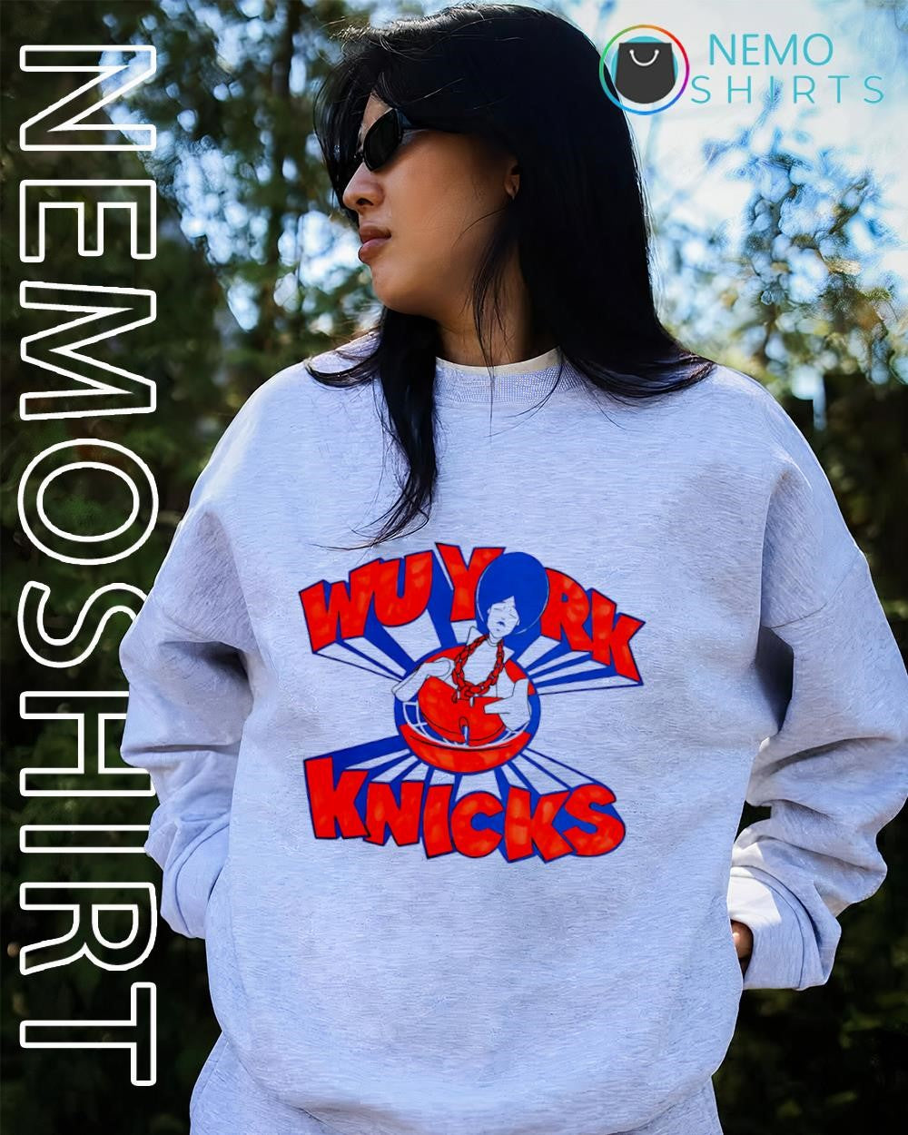 Wu York Knicks New York Knicks basketball shirt
