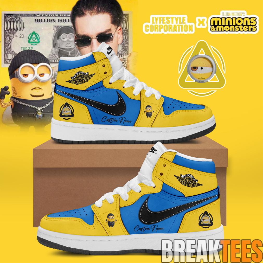 YEAT Lifestyle Corporation x Minions Monster Custom AJ1 Sneaker