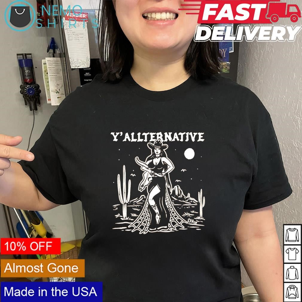 Yallternative Cowgirl graphic shirt