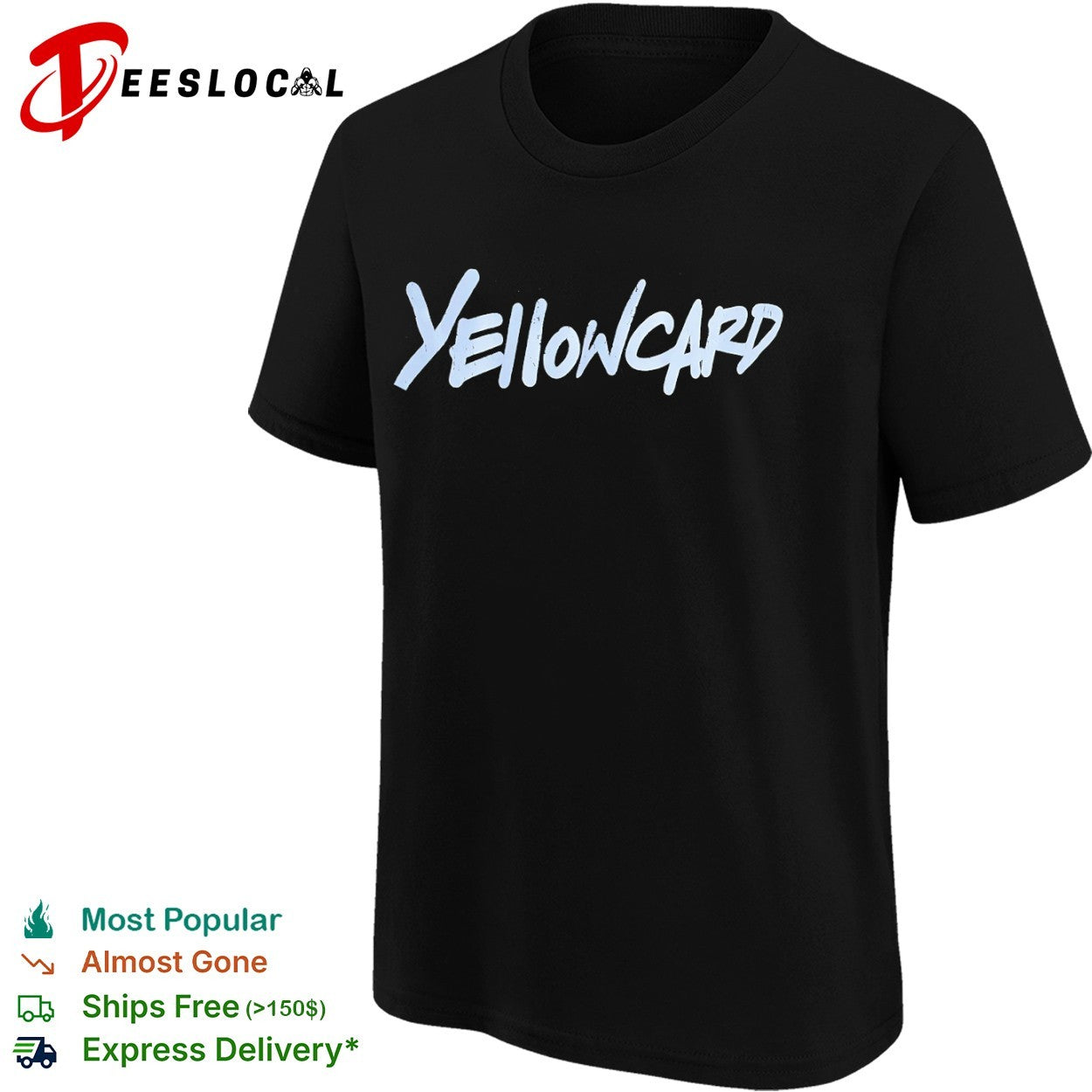 Yellowcard Band Logo shirt