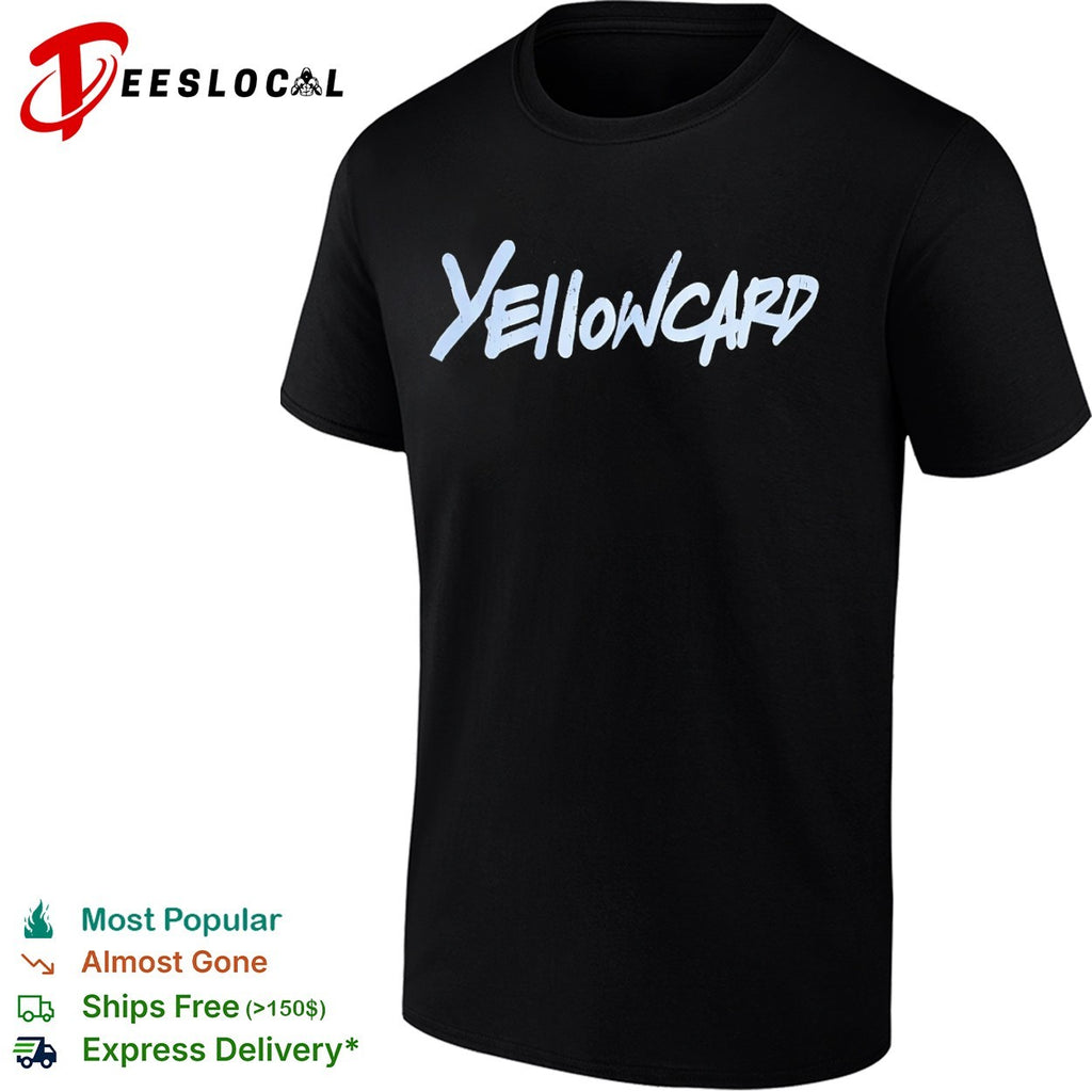 Yellowcard Band Logo shirt