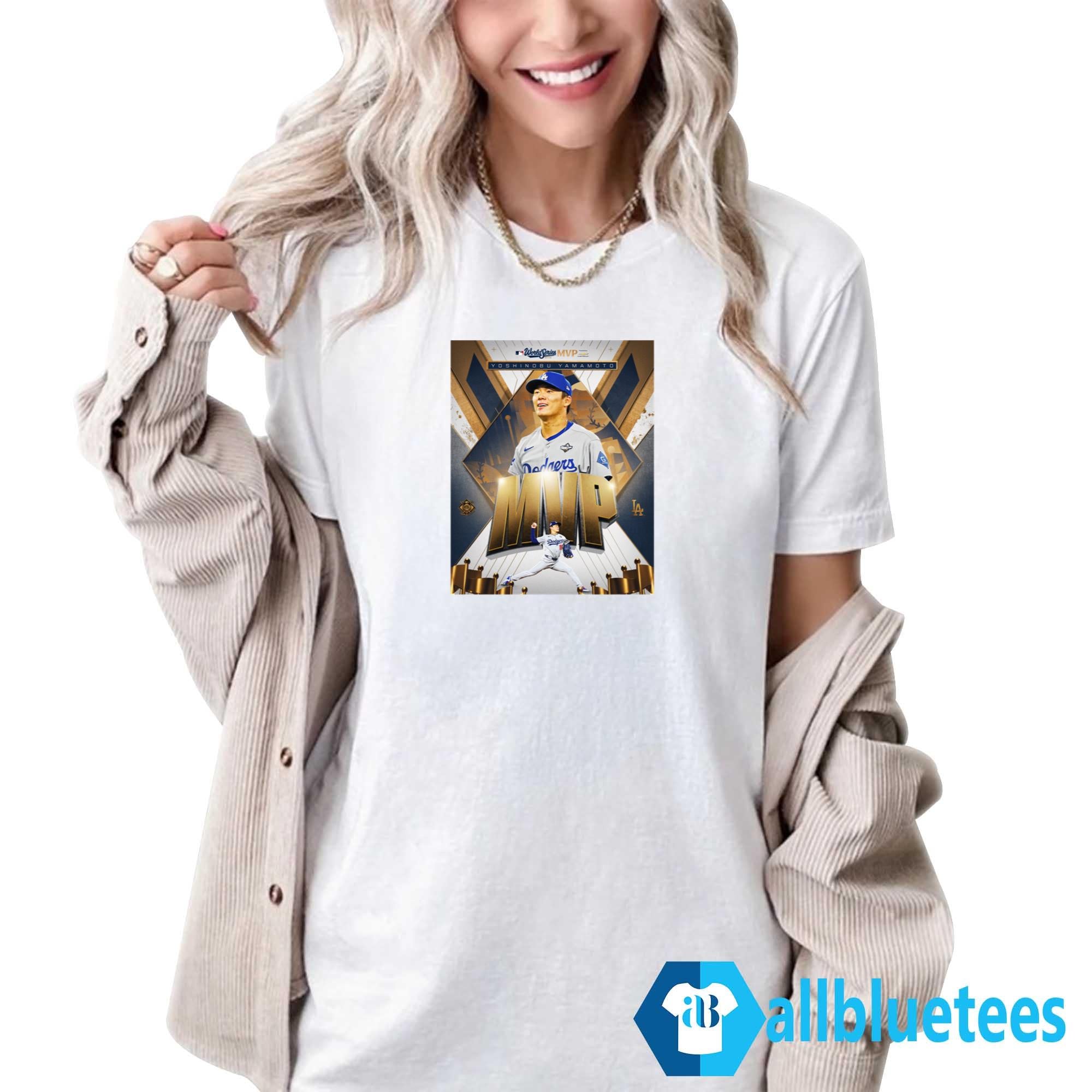 Yoshinobu Yamamoto MVP Shirt