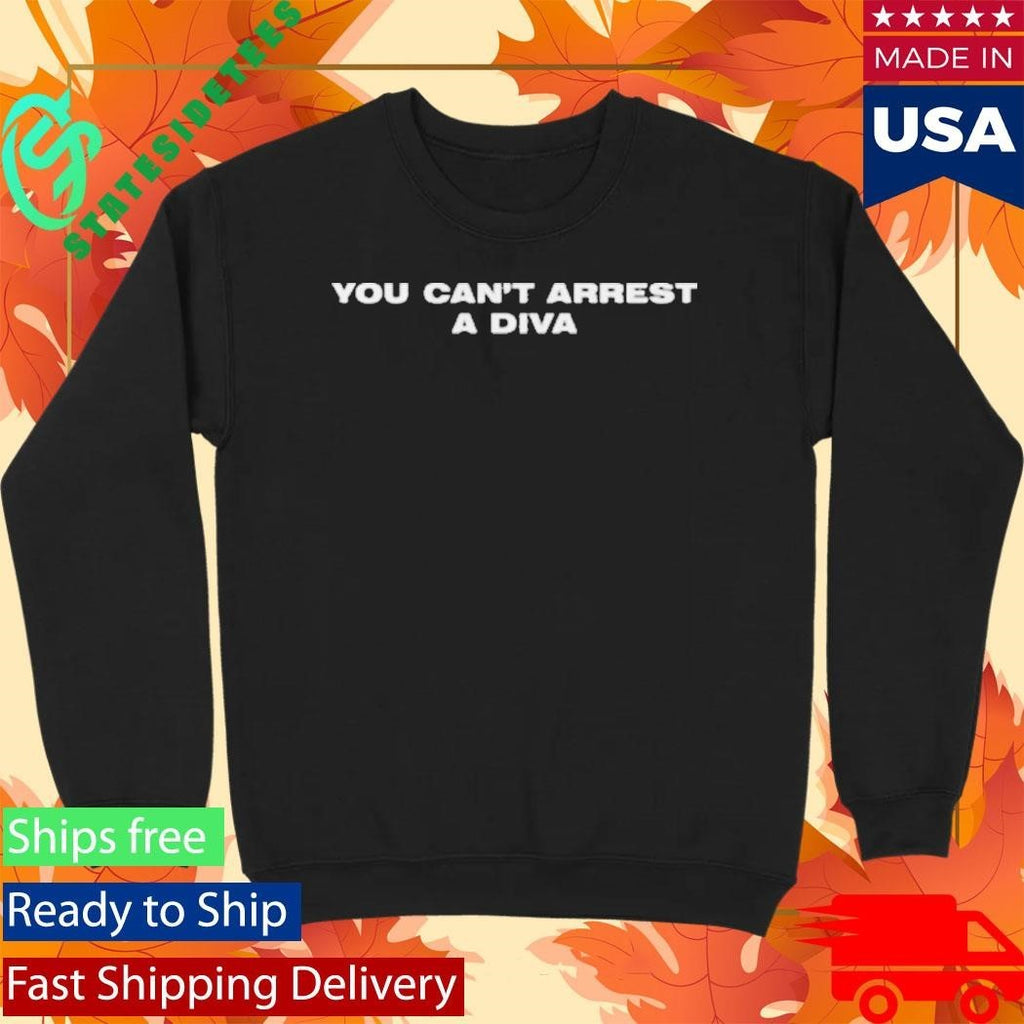 You Can’t Arrest A Diva Baby Shirt