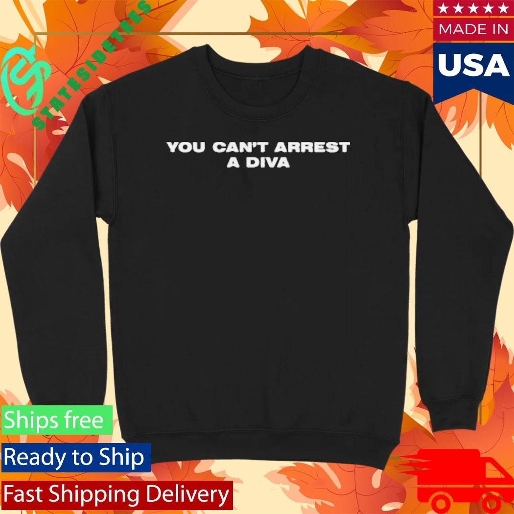 You Can’t Arrest A Diva Baby Shirt