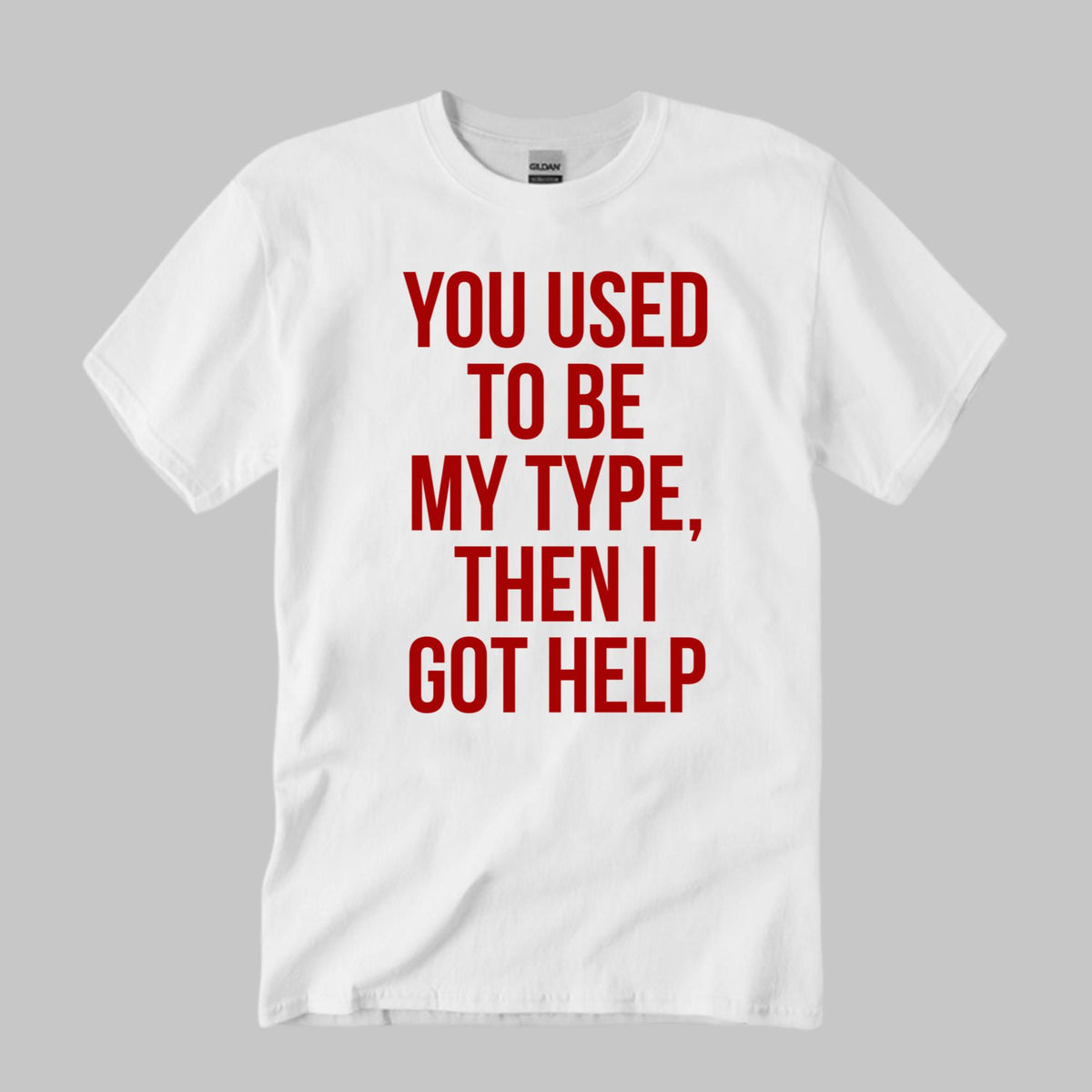 You Used To Be My Type Then I Got Help T-Shirt