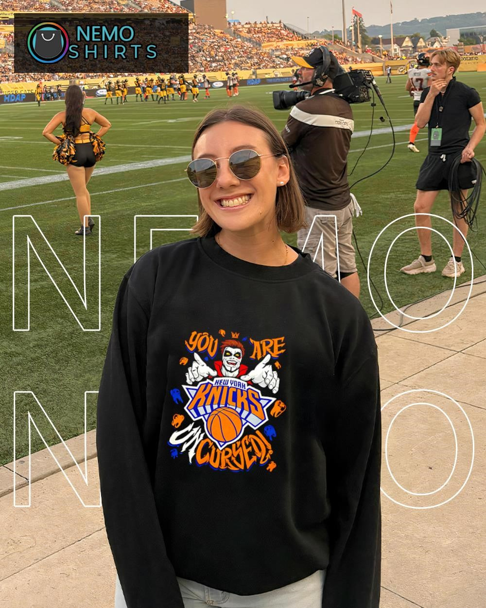 You are Uncursed Danhausen New York Knicks logo shirt