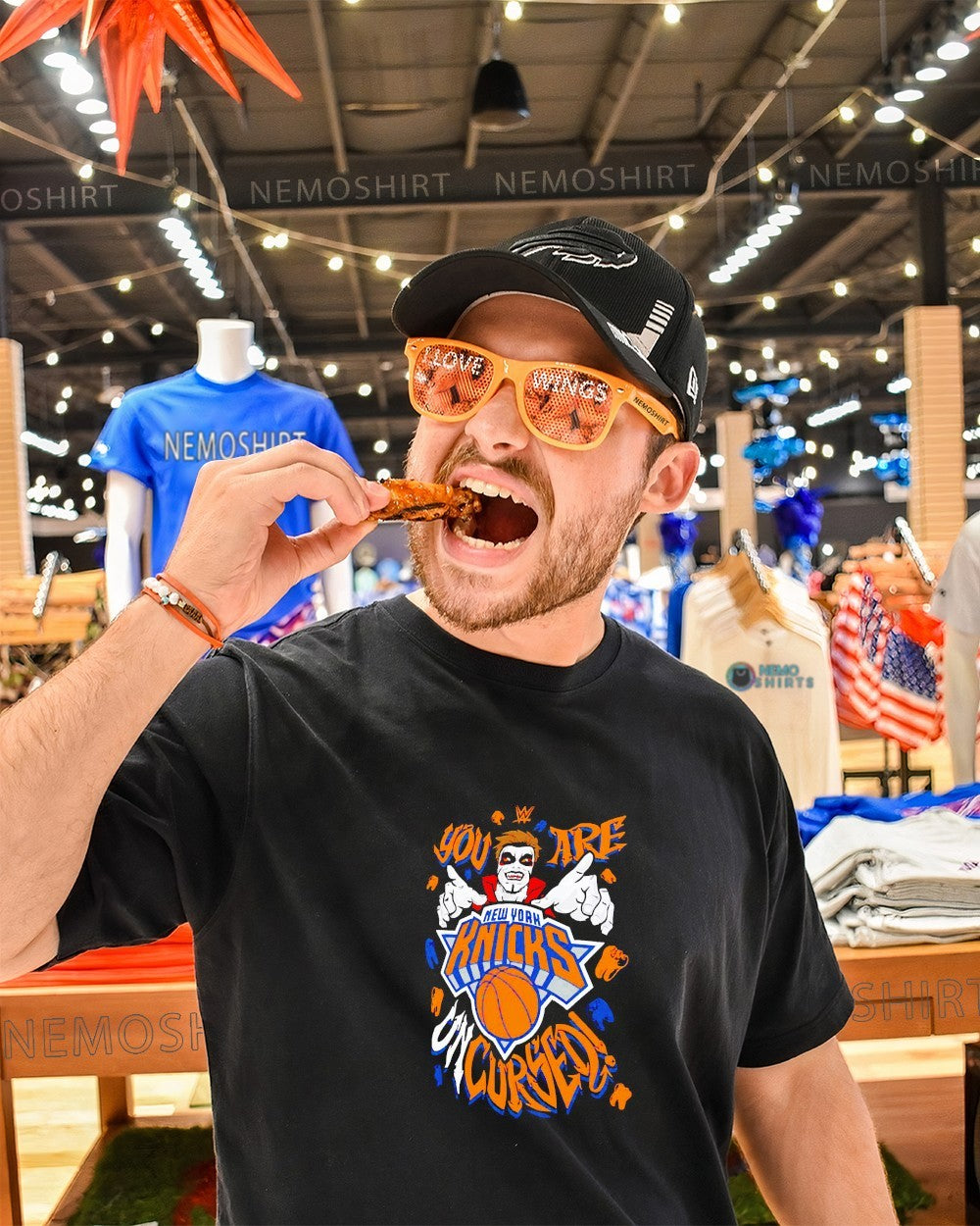 You are uncursed Danhausen New York Knicks shirt