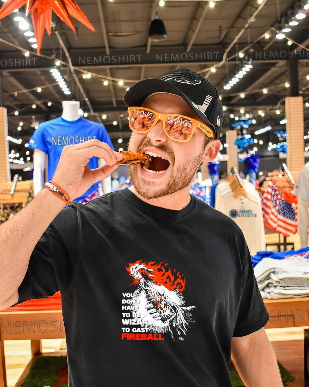 You don’t have to be a wizard to cast fireball shirt