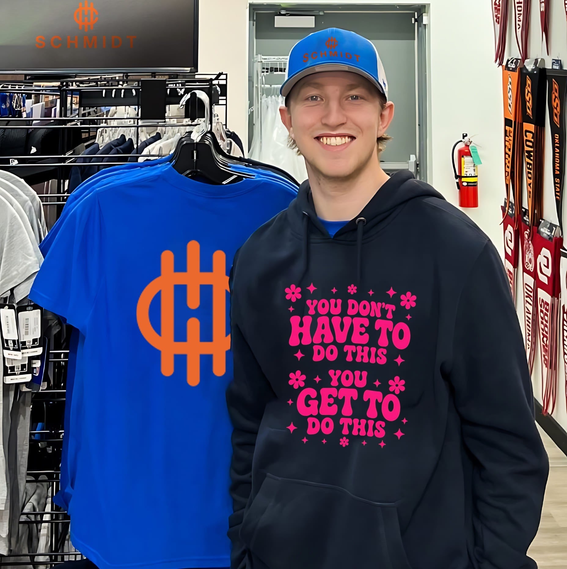 You don’t have to do this you get to do this shirt