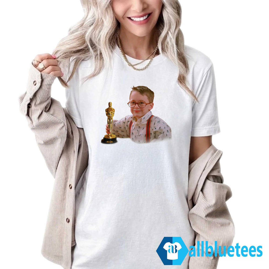 Young Kieran Culkin Oscar Shirt