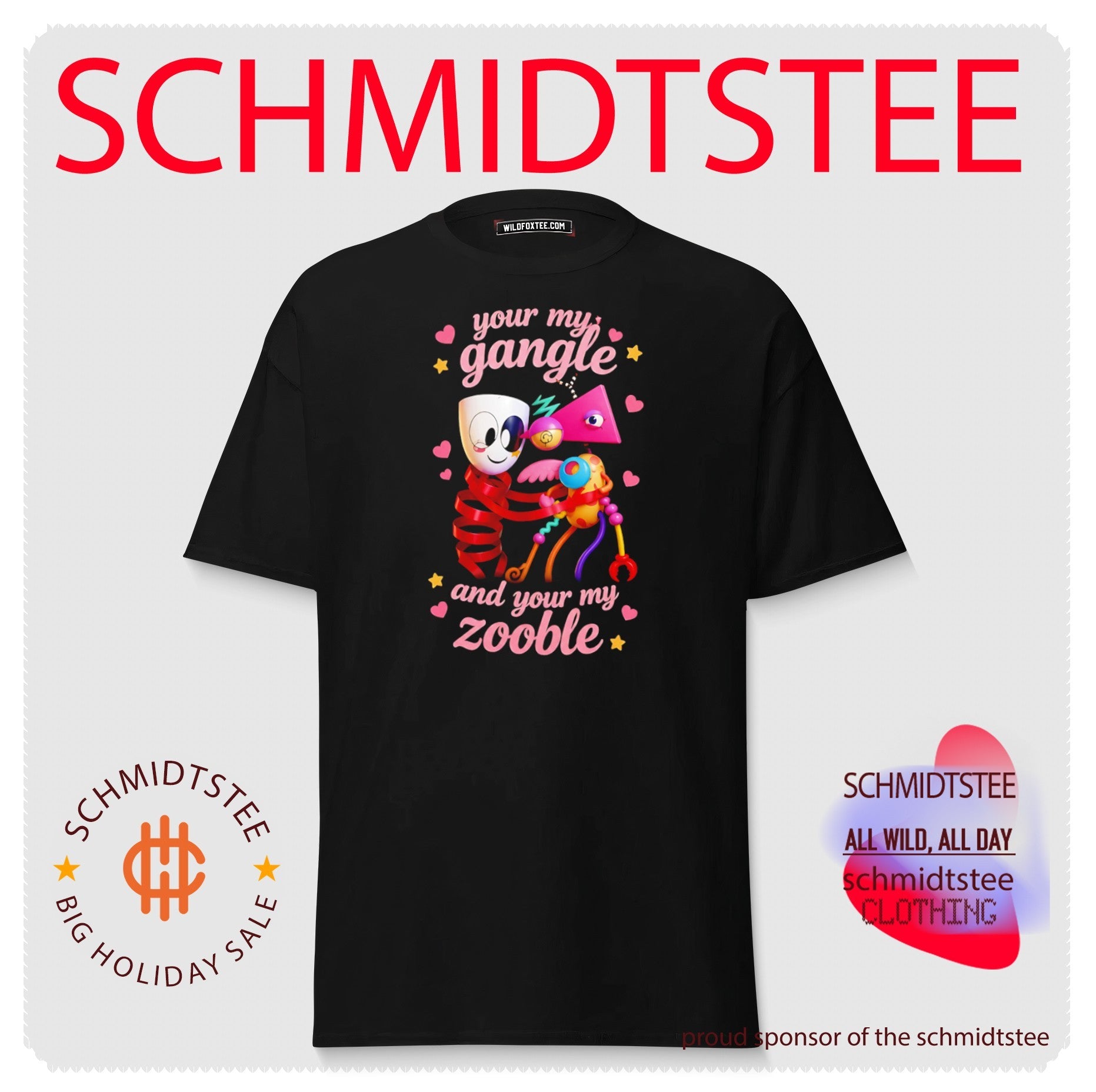 Your My Gangle and Your My Zooble The Amazing Digital Circus shirt