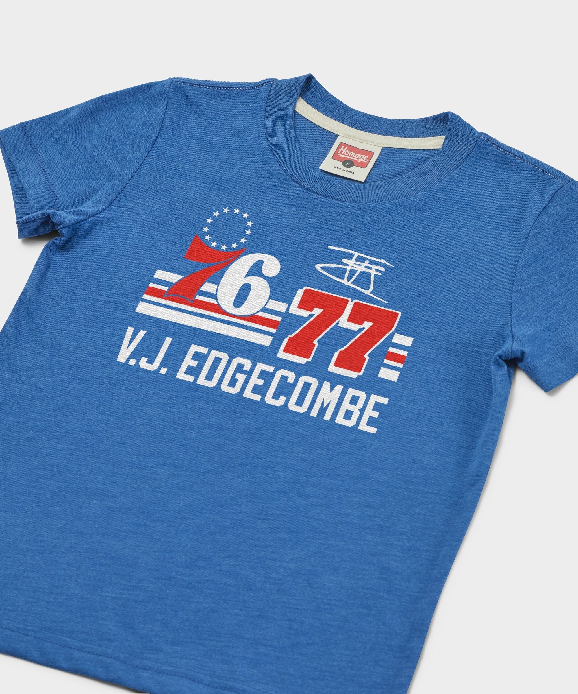 Youth 76ers V.J. Edgecombe Signature Jersey