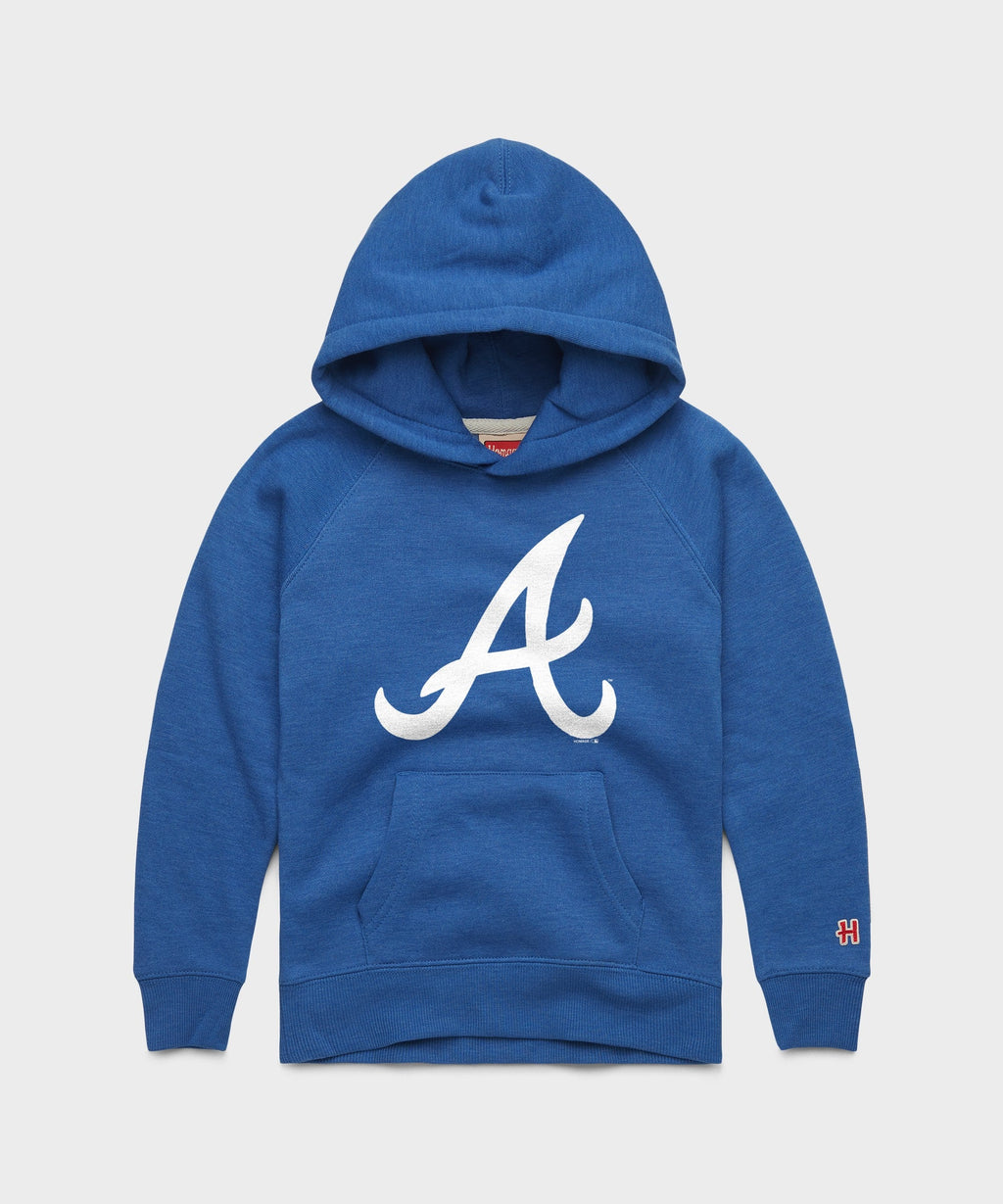 Youth Atlanta Braves Cap Logo '81 Hoodie