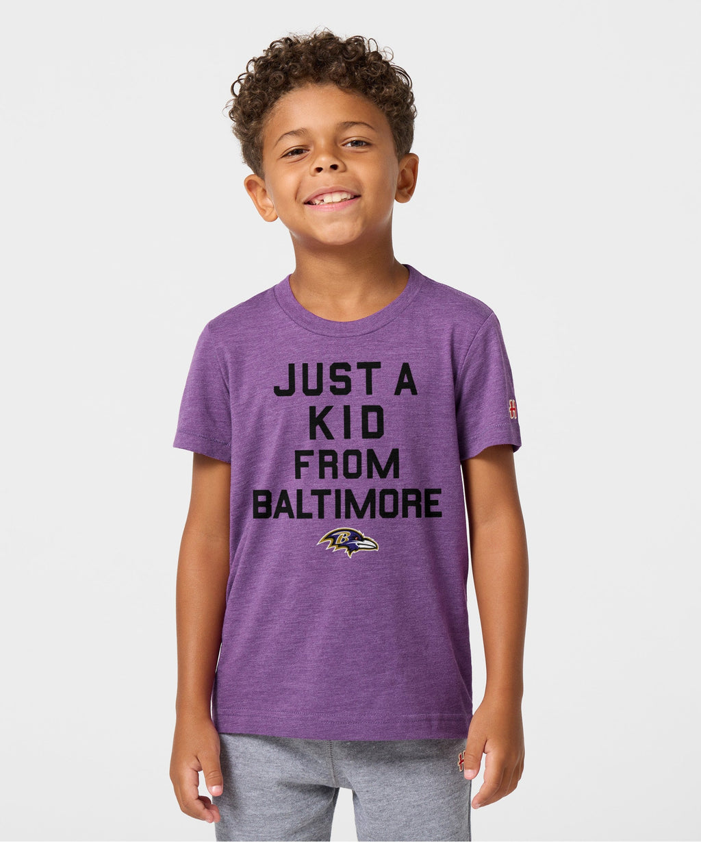 Youth Baltimore Ravens Just A Kid From Baltimore