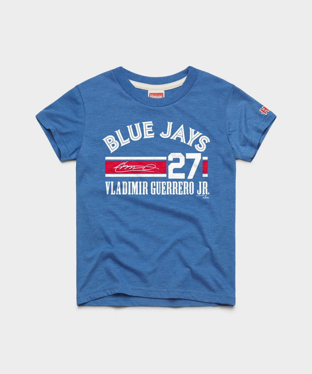 Youth Blue Jays Vladimir Guerrero Jr Signature Jersey