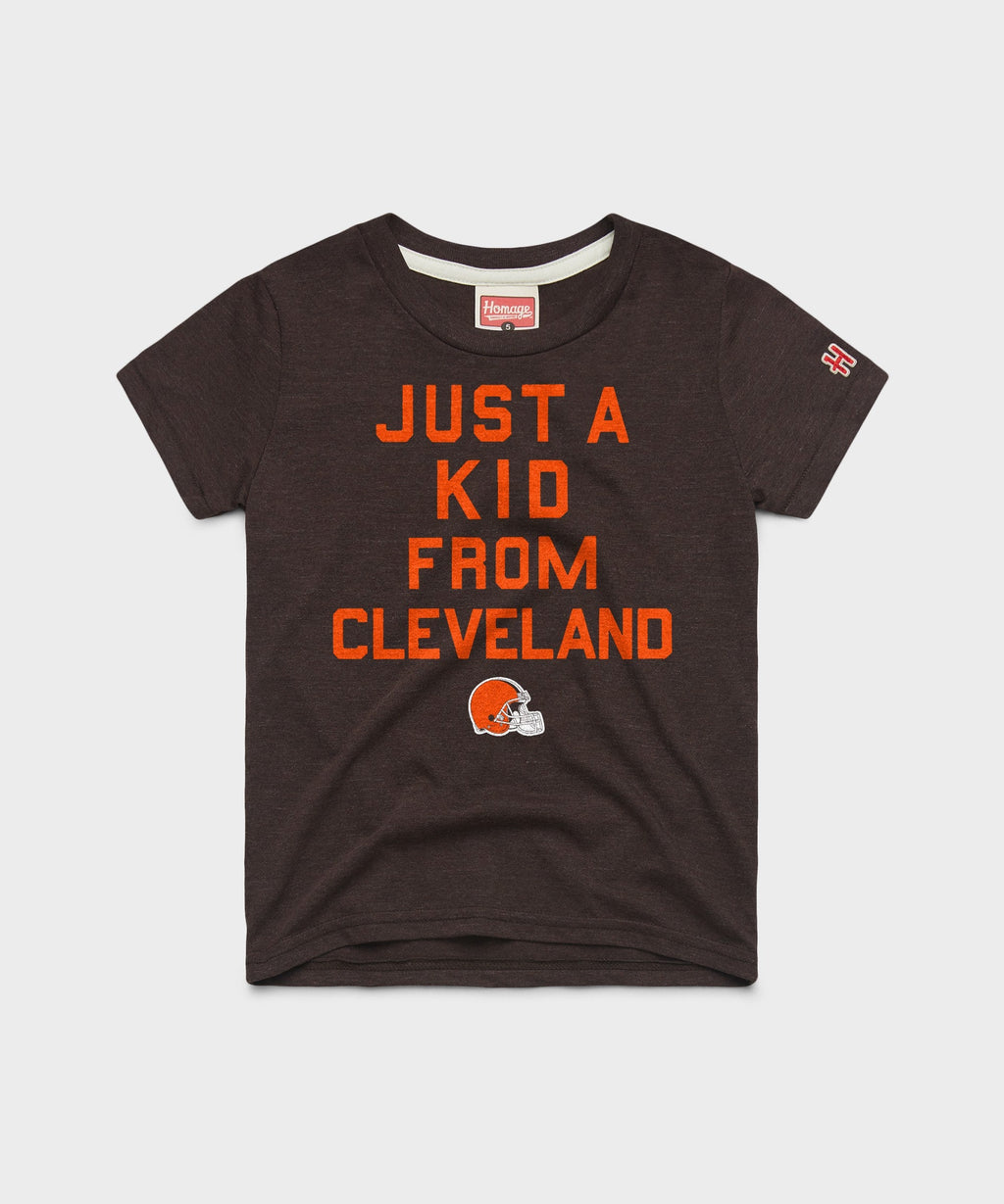 Youth Cleveland Browns Just A Kid From Cleveland
