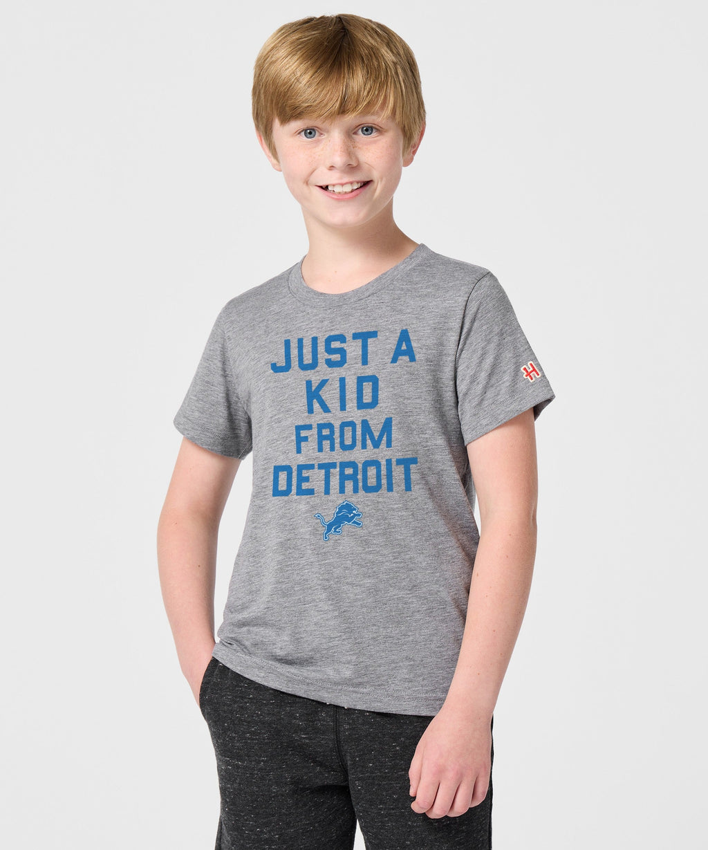 Youth Detroit Lions Just A Kid From Detroit