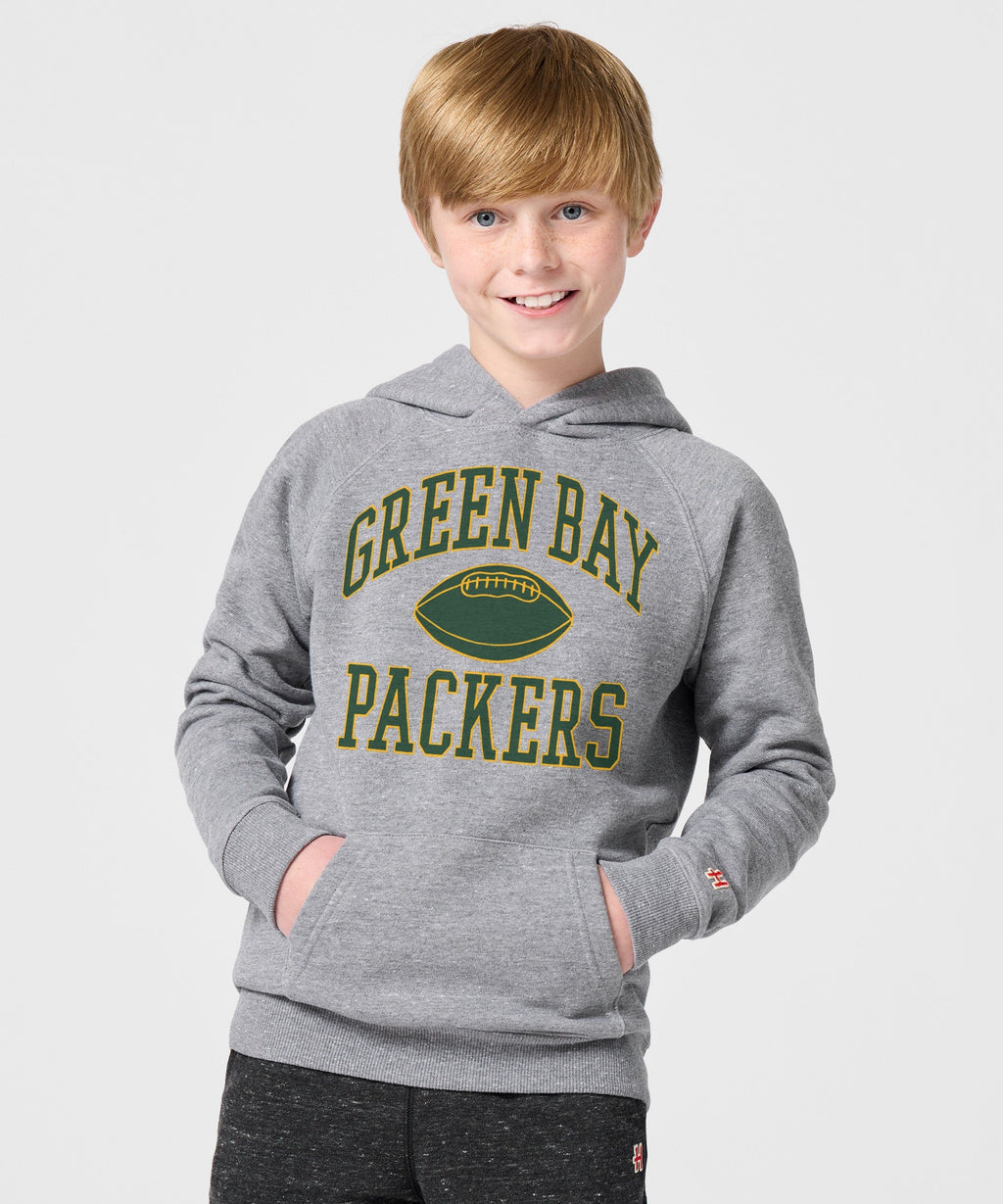 Youth Green Bay Packers Gridiron Hoodie