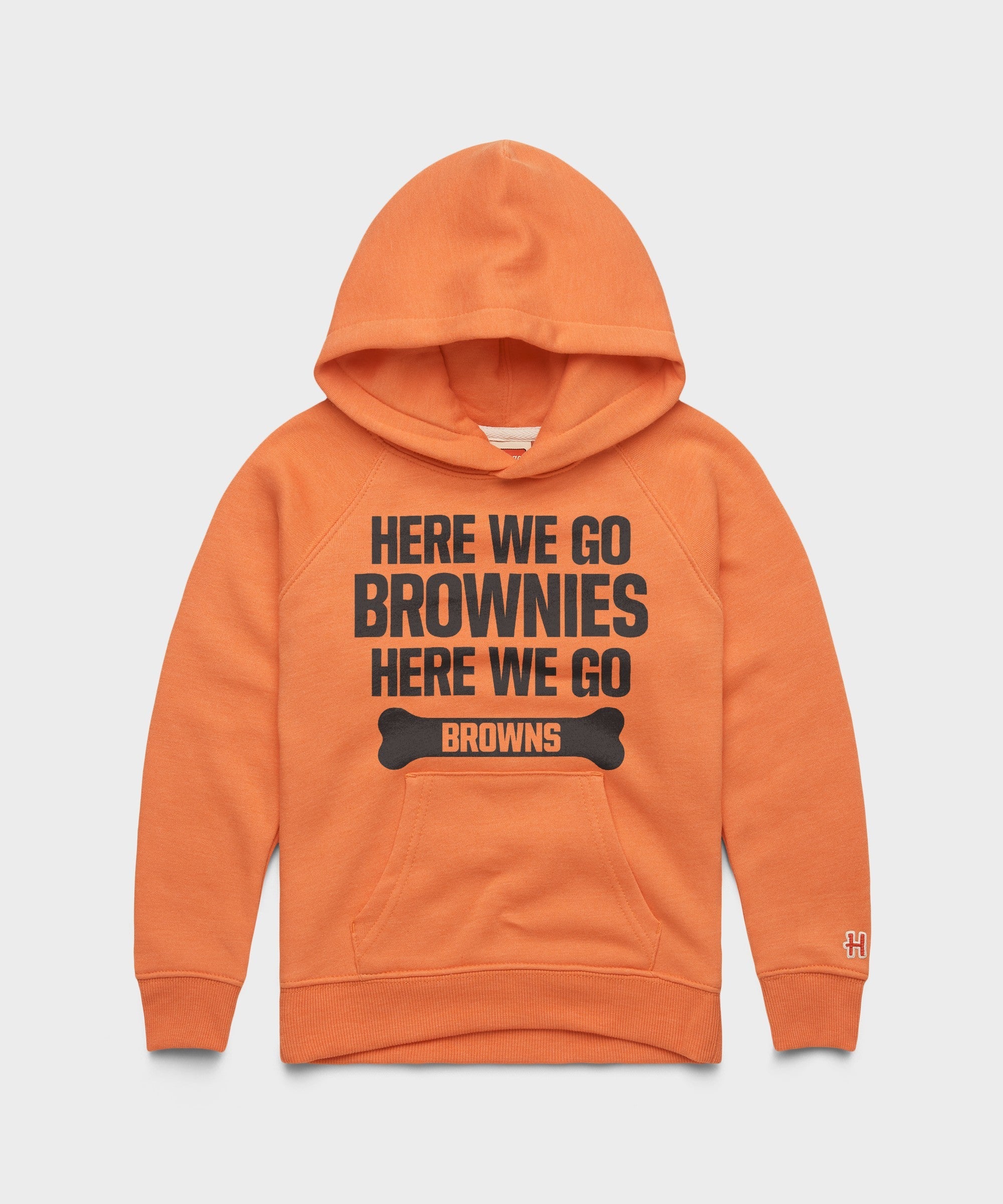 Youth Here We Go Brownies Here We Go Hoodie