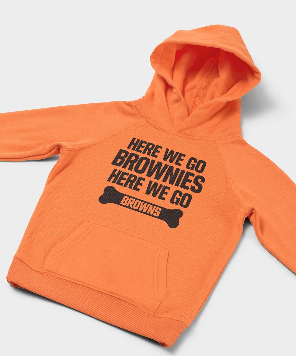 Youth Here We Go Brownies Here We Go Hoodie