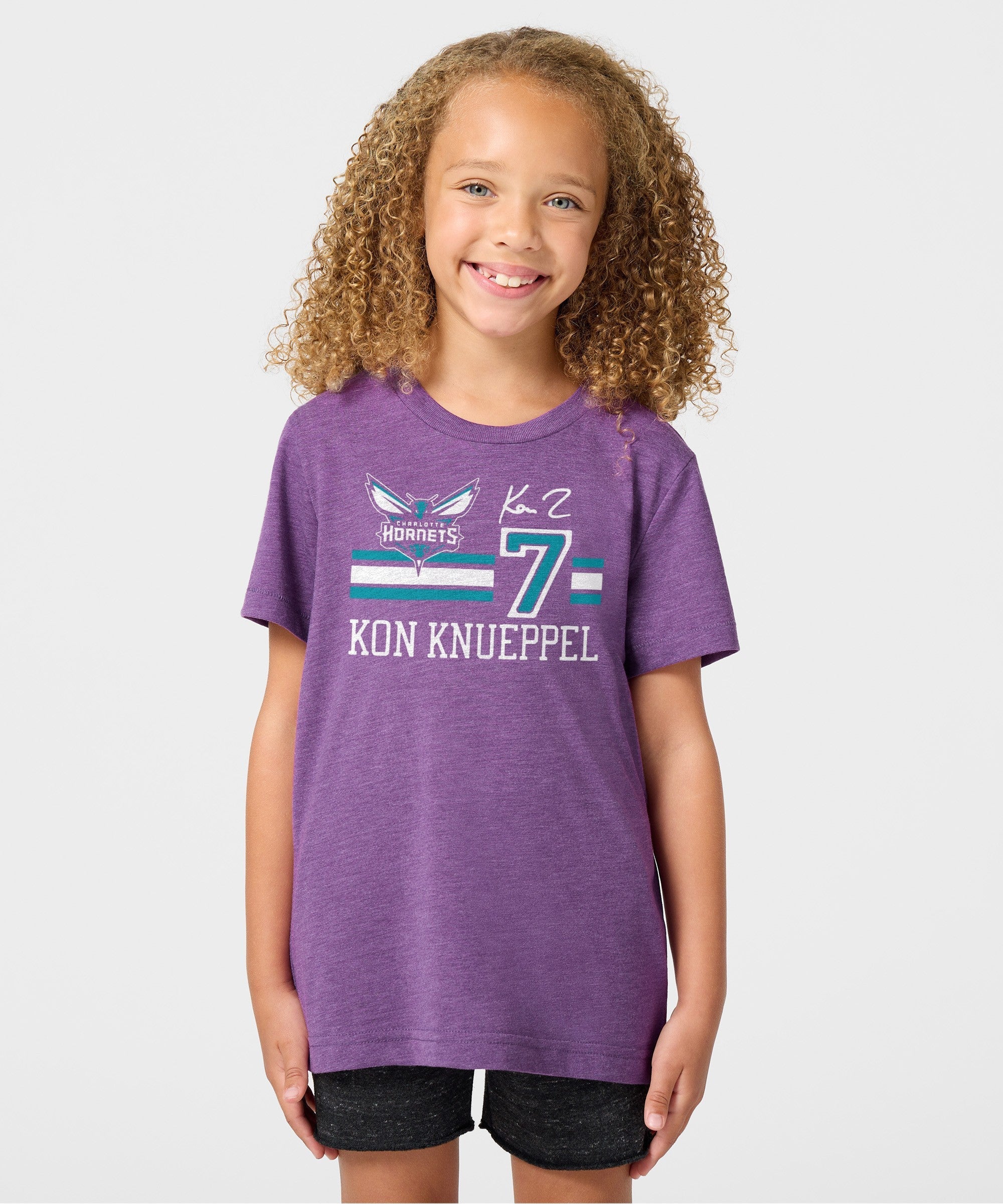 Youth Hornets Kon Knueppel Signature Jersey