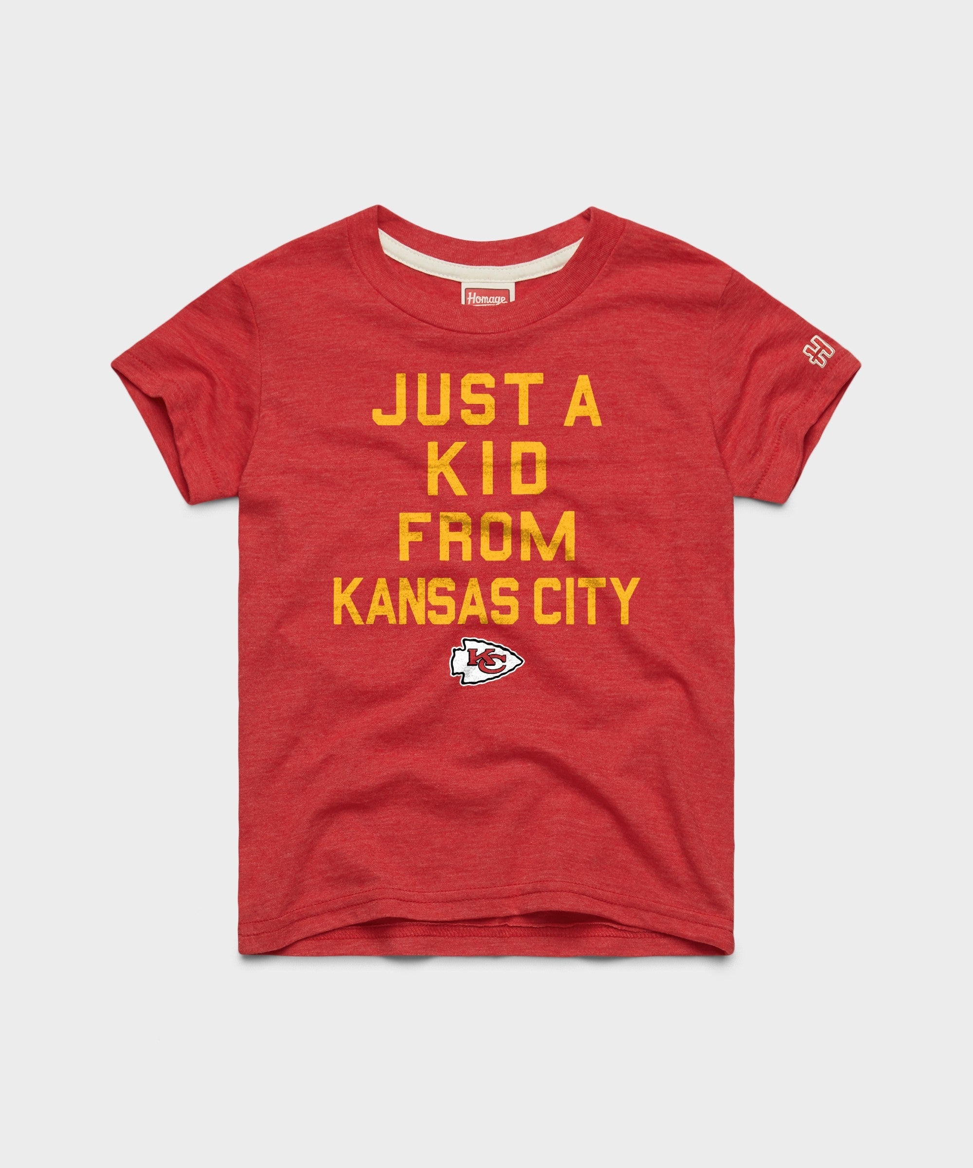 Youth Kansas City Chiefs Just A Kid From Kansas City