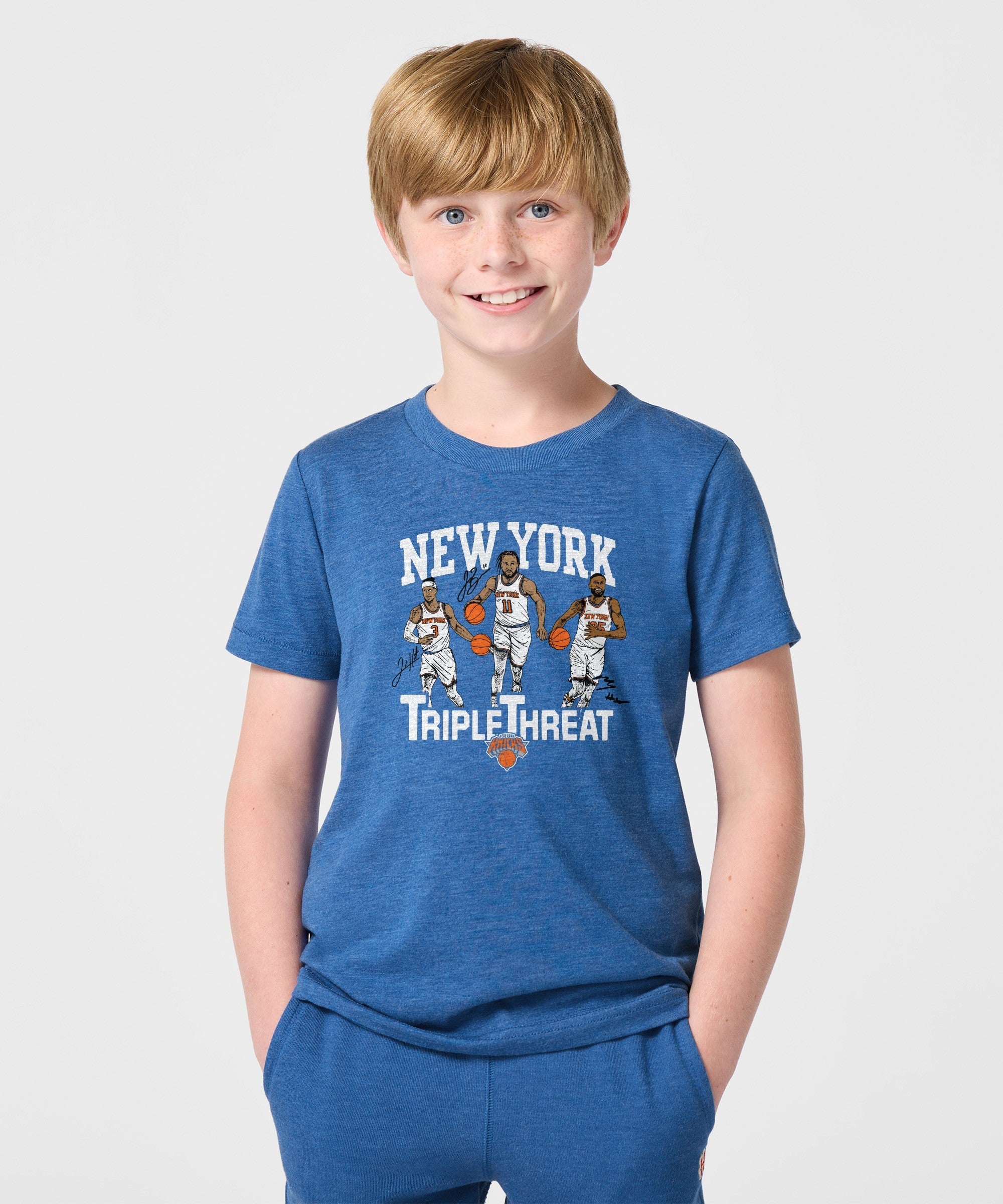 Youth Knicks Triple Threat Hart Brunson Bridges