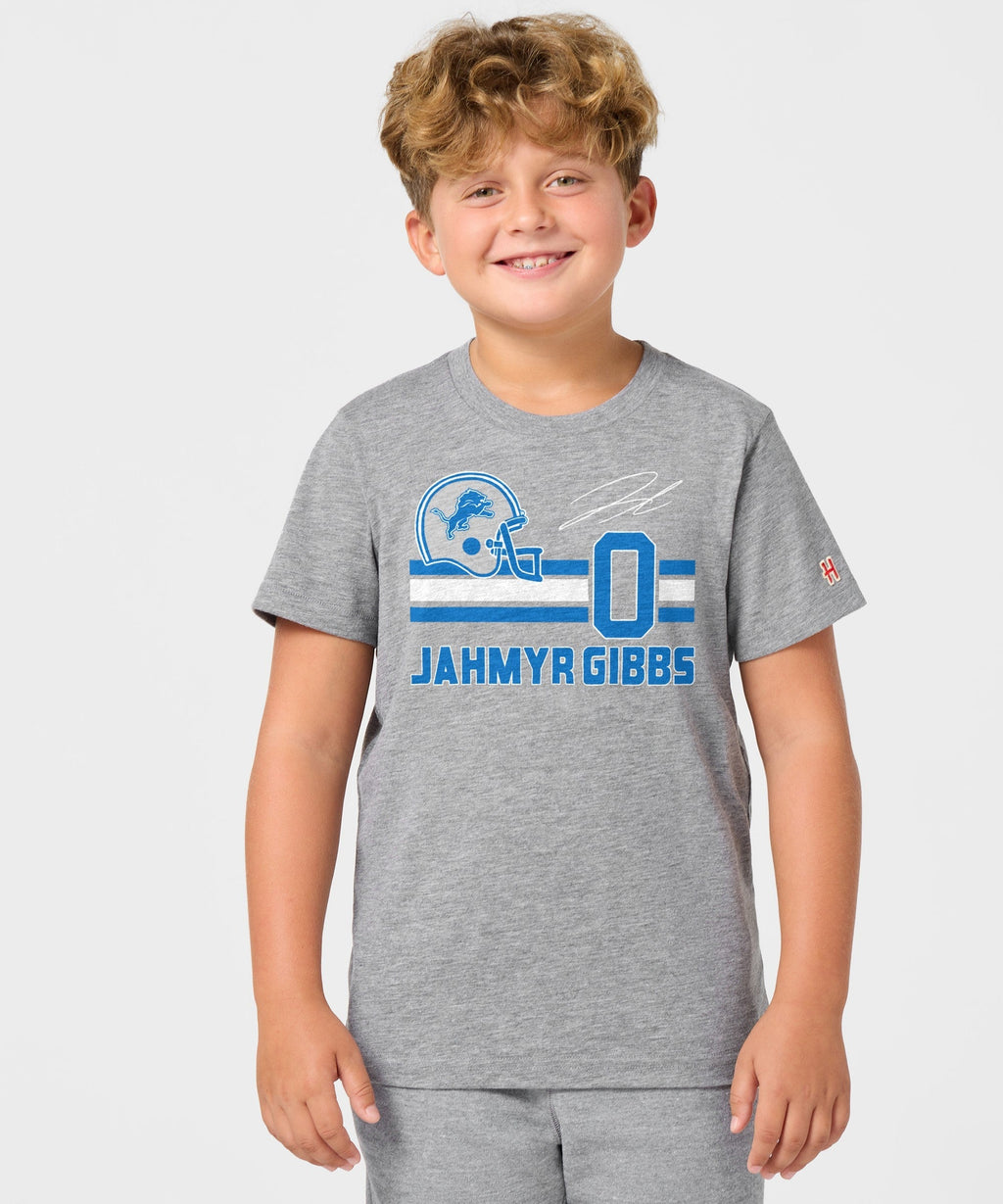 Youth Lions Jahmyr Gibbs Signature Jersey