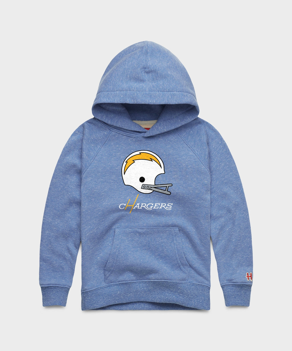 Youth Los Angeles Chargers Big Helmet Hoodie