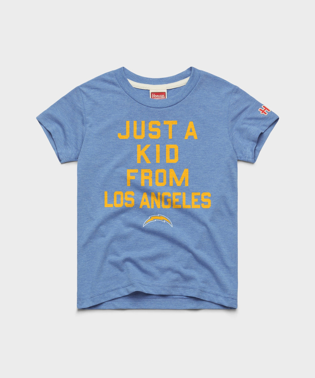 Youth Los Angeles Chargers Just A Kid From Los Angeles