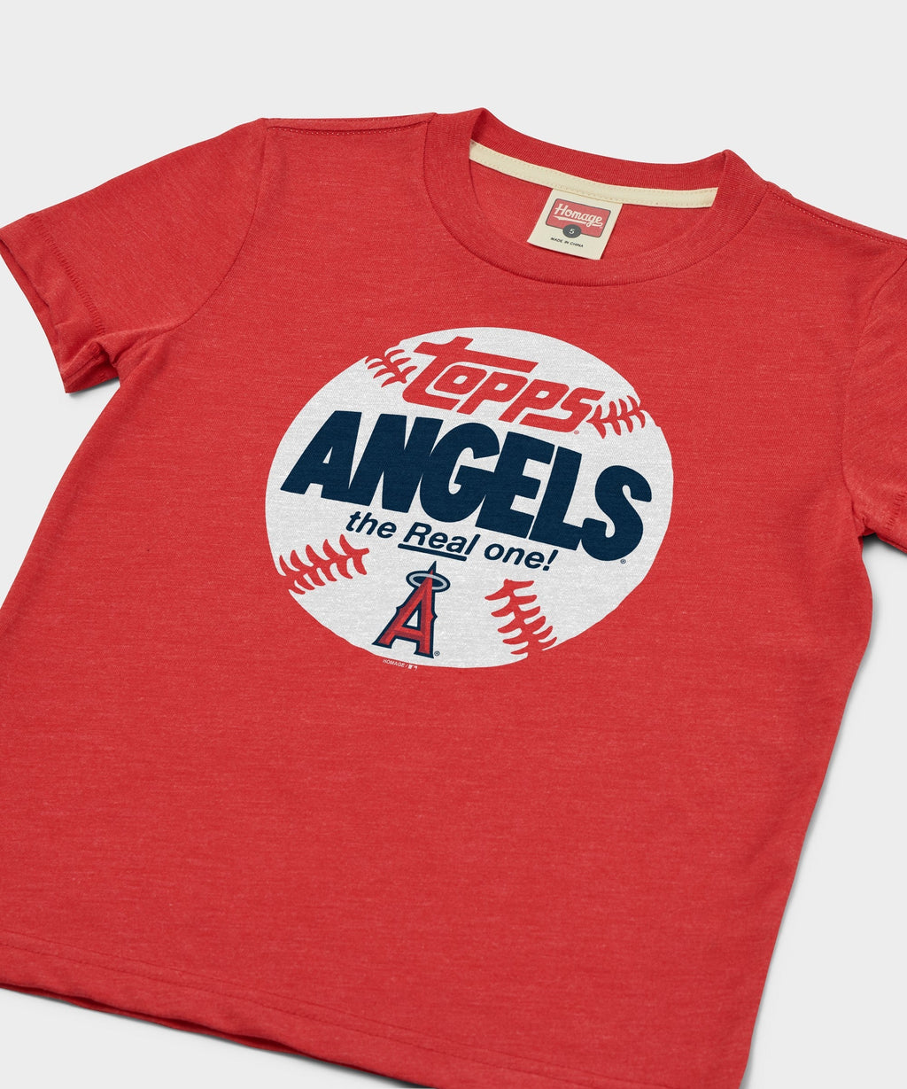 Youth MLB x Topps Baseball The Real One Los Angeles Angels