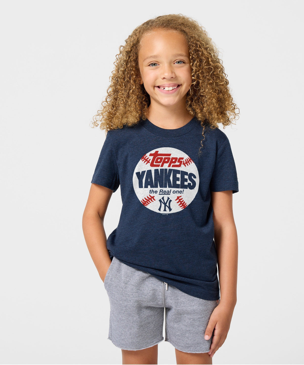 Youth MLB x Topps Baseball The Real One New York Yankees
