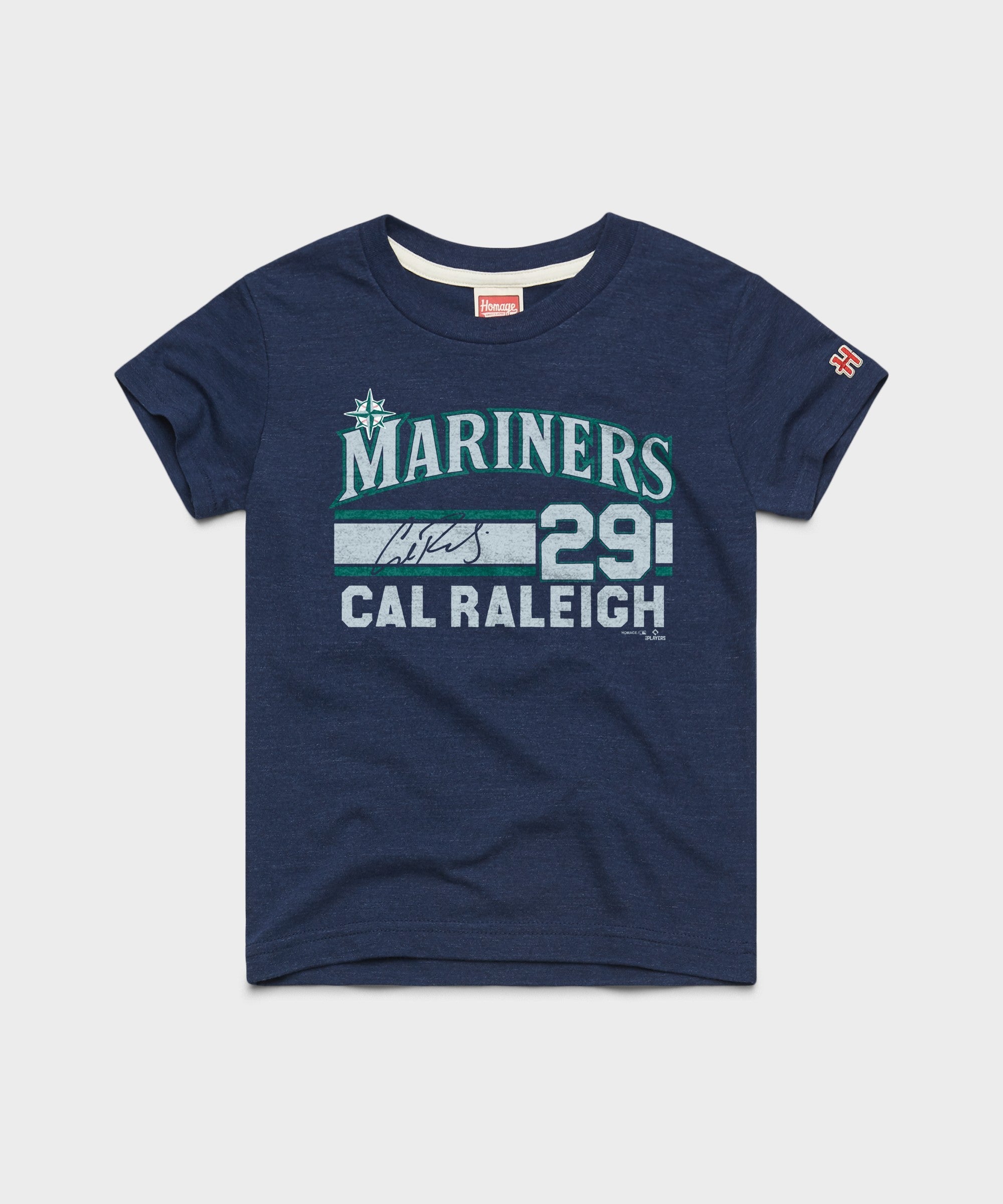 Youth Mariners Cal Raleigh Signature Jersey