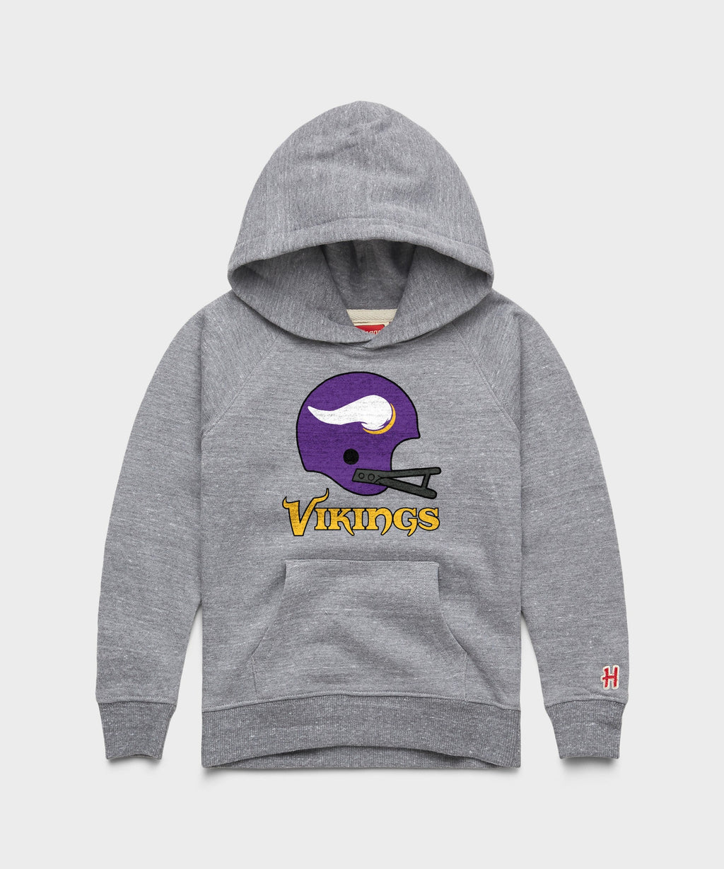 Youth Minnesota Vikings Big Helmet Hoodie