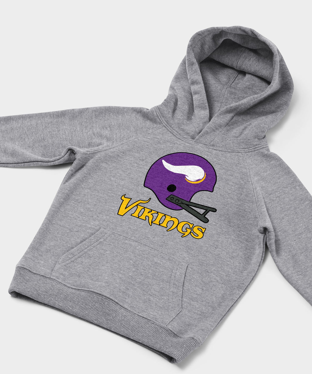 Youth Minnesota Vikings Big Helmet Hoodie