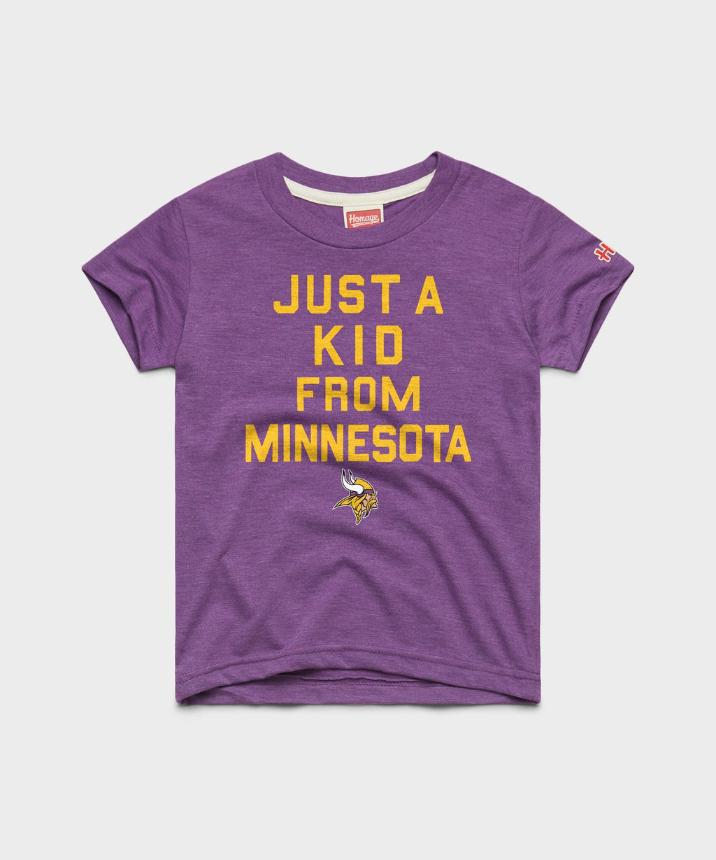 Youth Minnesota Vikings Just A Kid From Minnesota