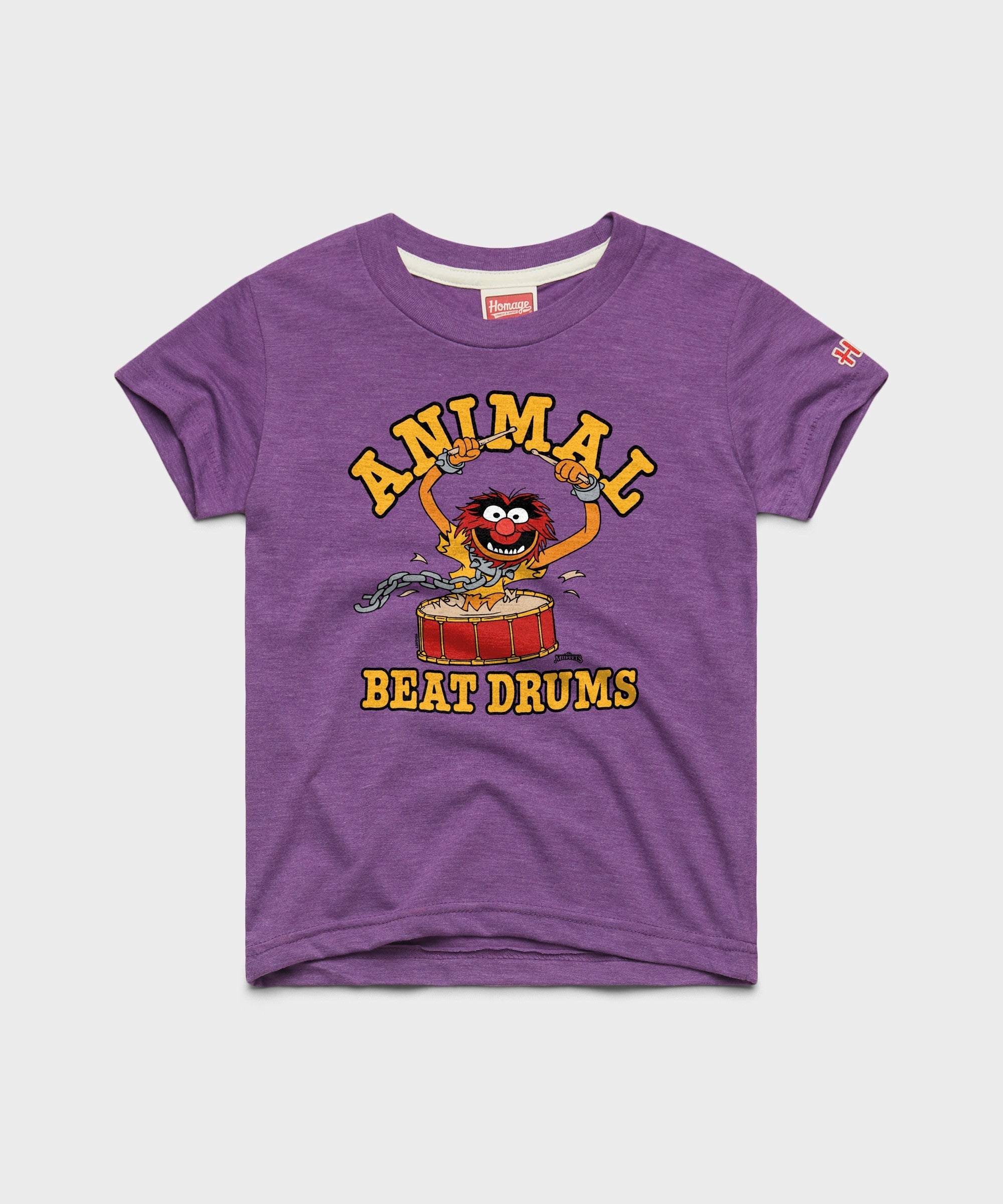 Youth Muppets Animal Beat Drums T-Shirt