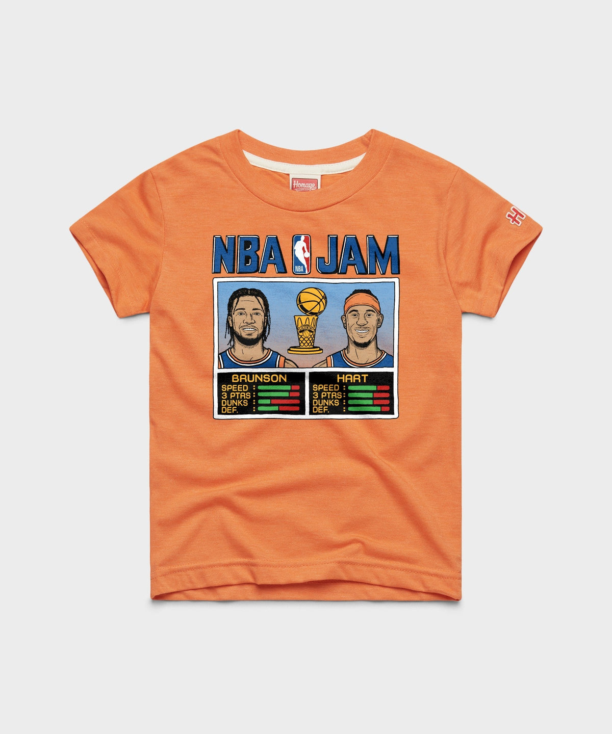 Youth NBA Jam Knicks 2026 Champs Brunson And Hart