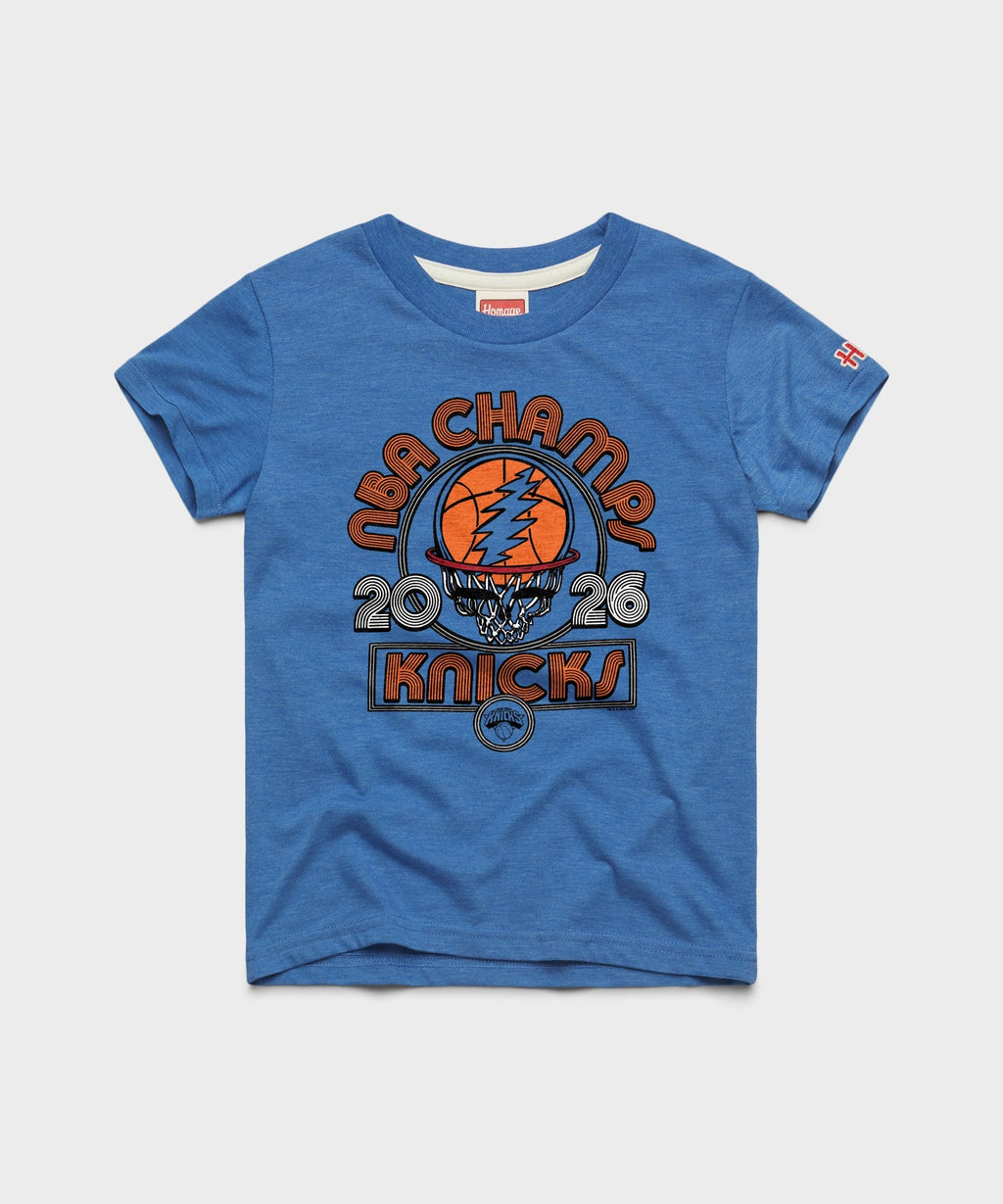 Youth NBA x Grateful Dead 2026 Champs Knicks
