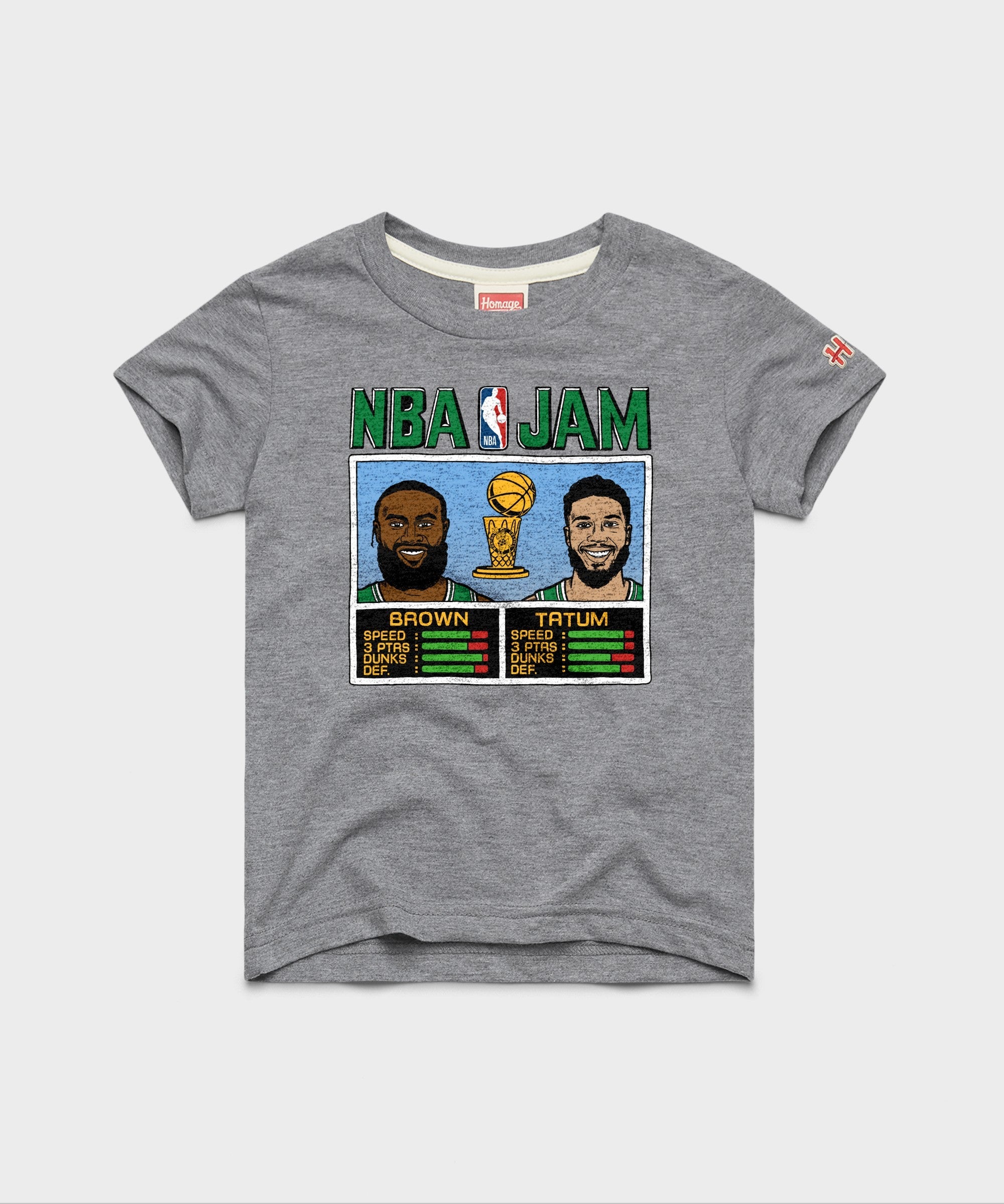 Youth NBA Jam Celtics 2024 Champs Brown And Tatum