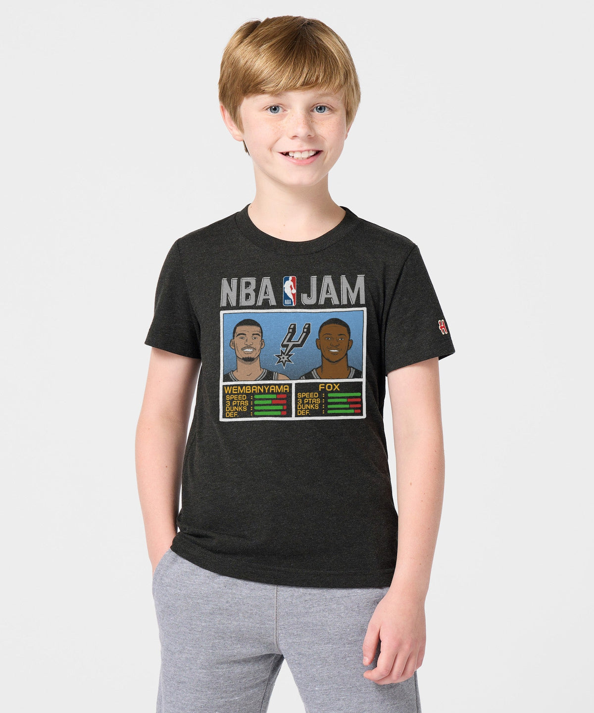 Youth NBA Jam Spurs Wembanyama And Fox