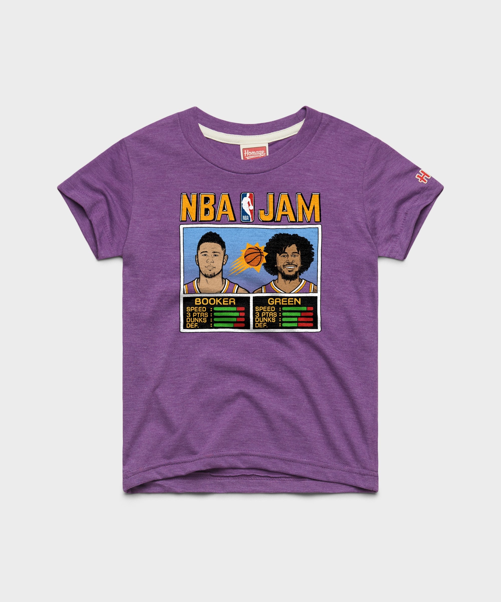 Youth NBA Jam Suns Booker And Green