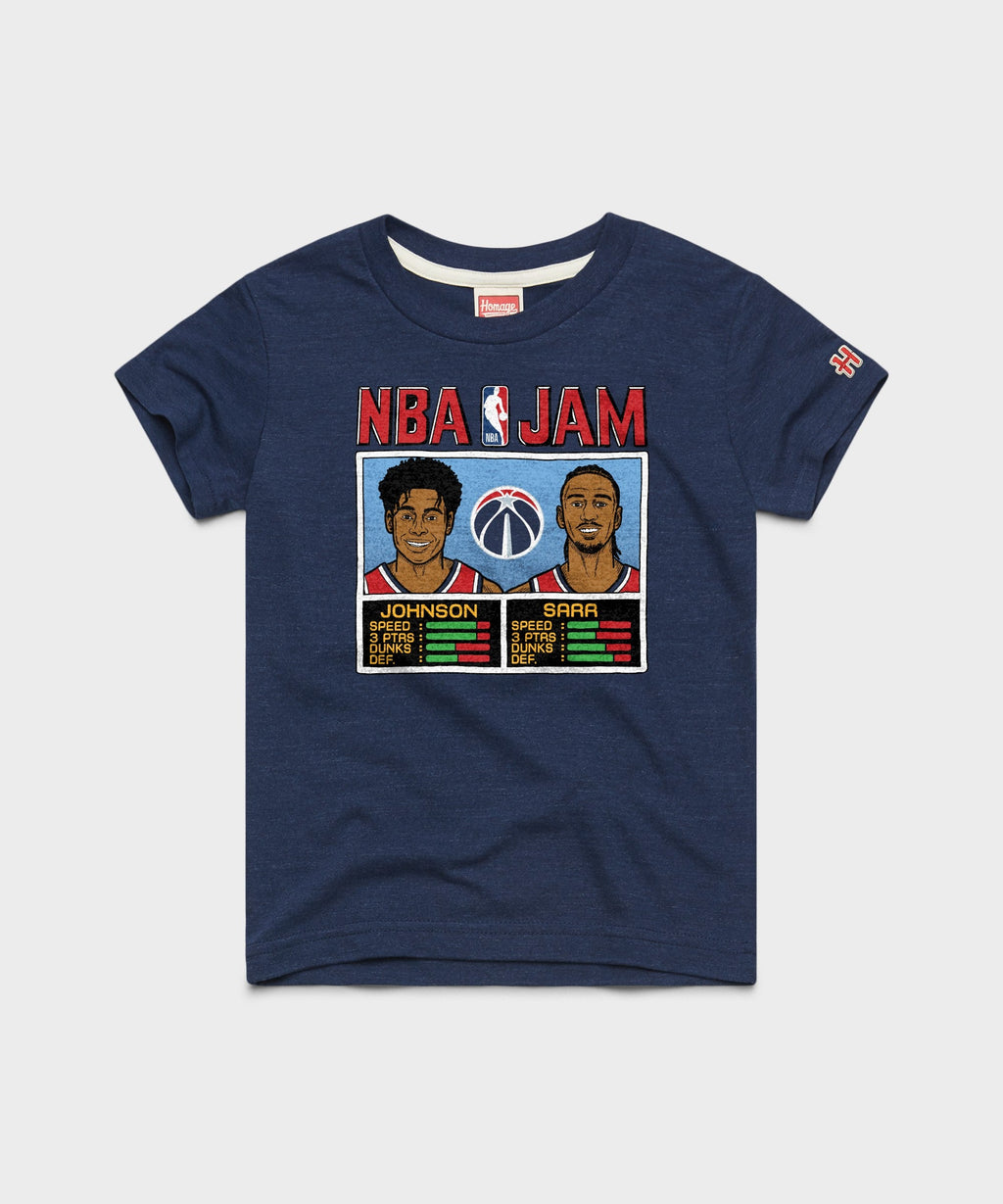 Youth NBA Jam Wizards Johnson And Sarr